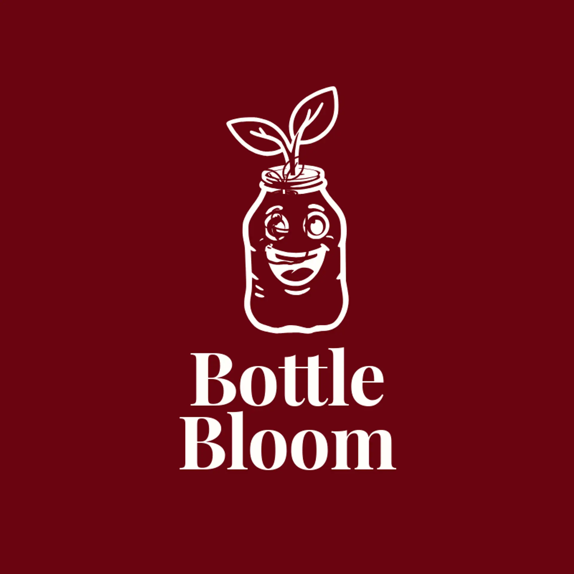 Bottle Bloom logo for recycling