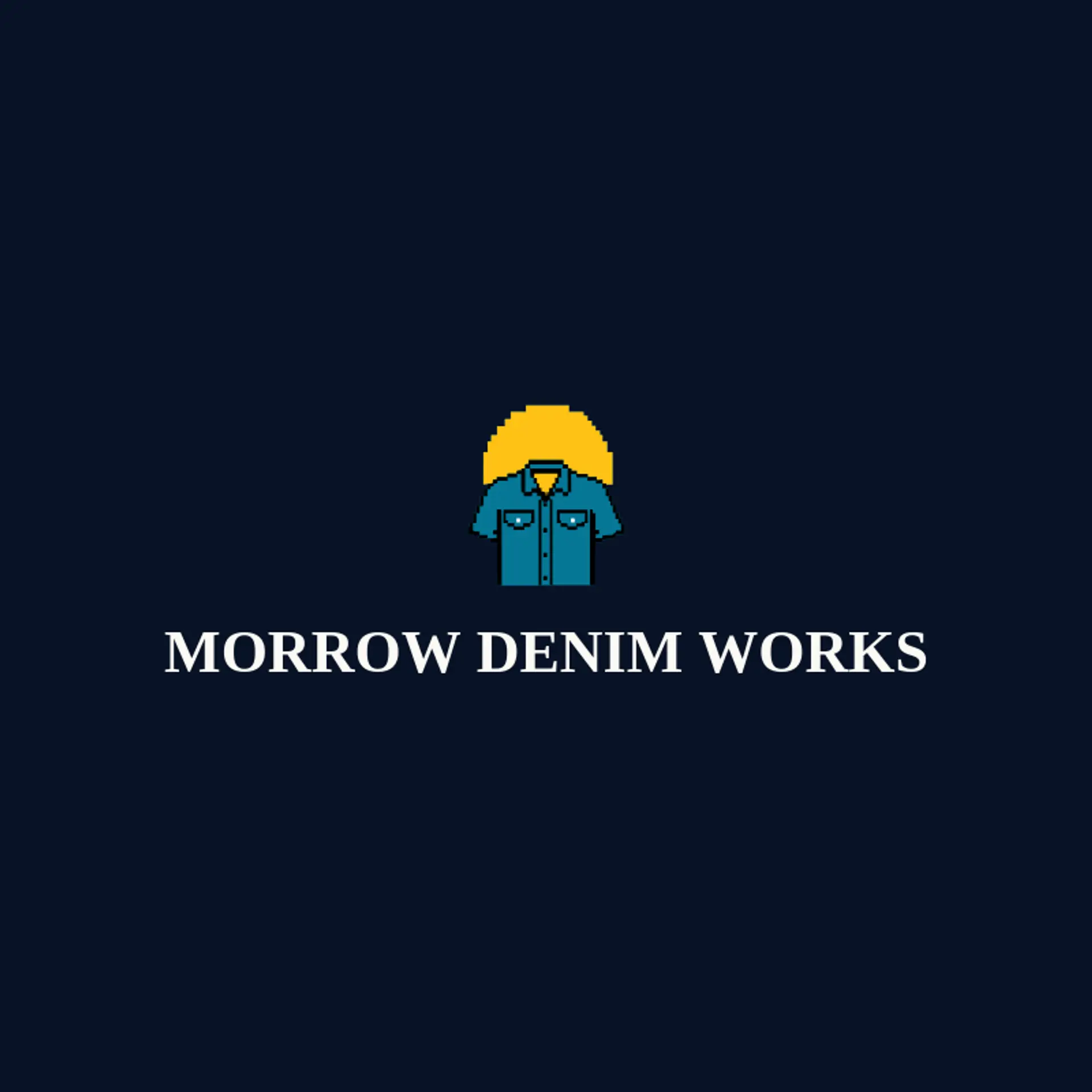 Morrow Denim Works logo for denim