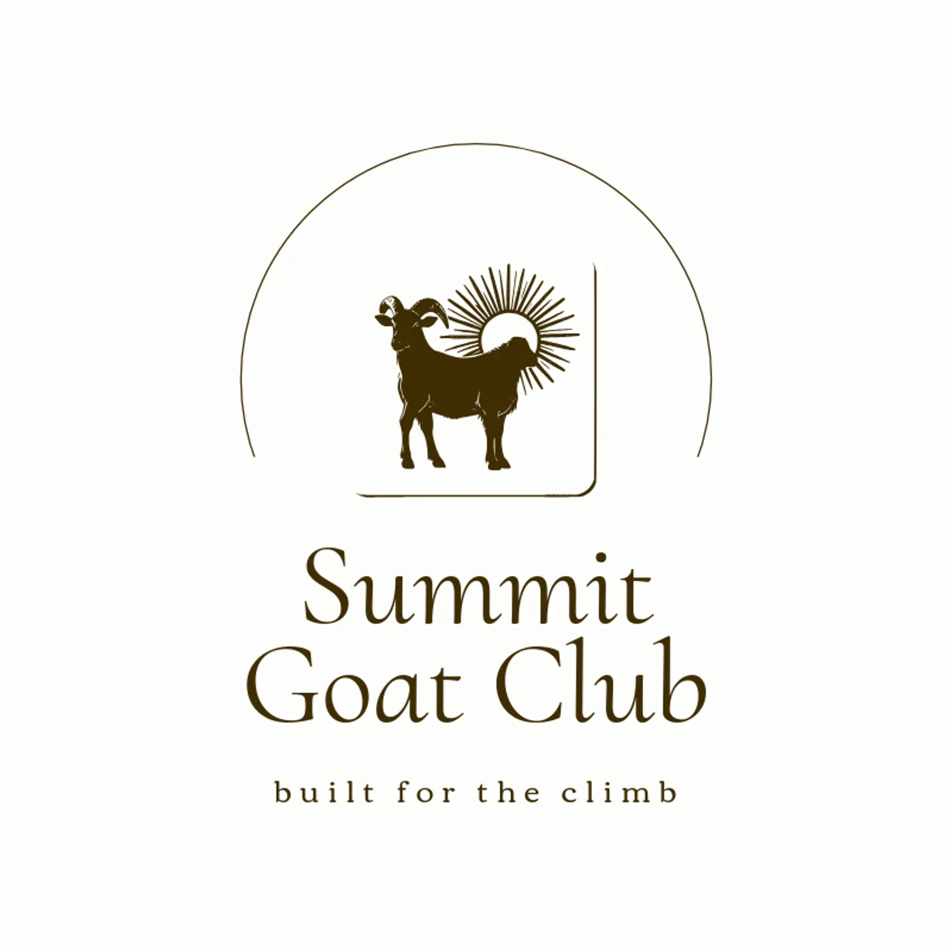 Summit Goat Club logo for goat
