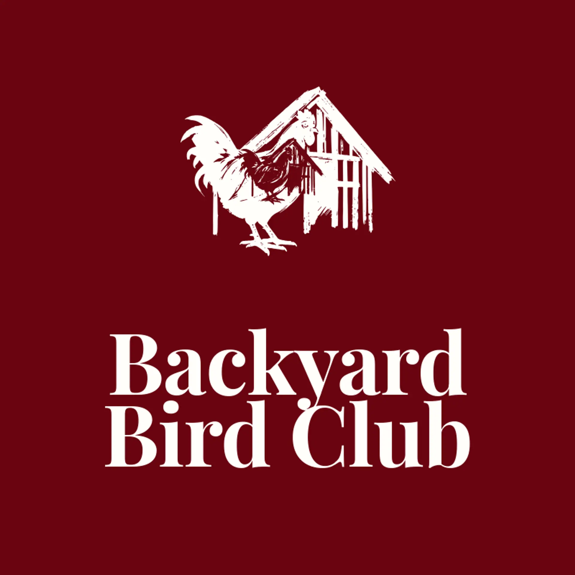 Backyard Bird Club logo for chicken