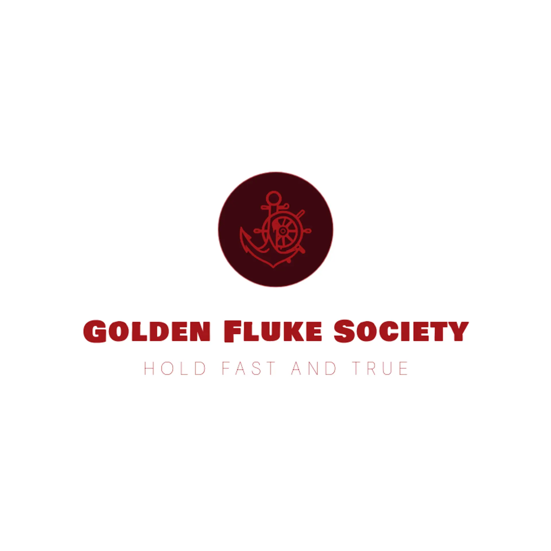 Golden Fluke Society logo for anchor