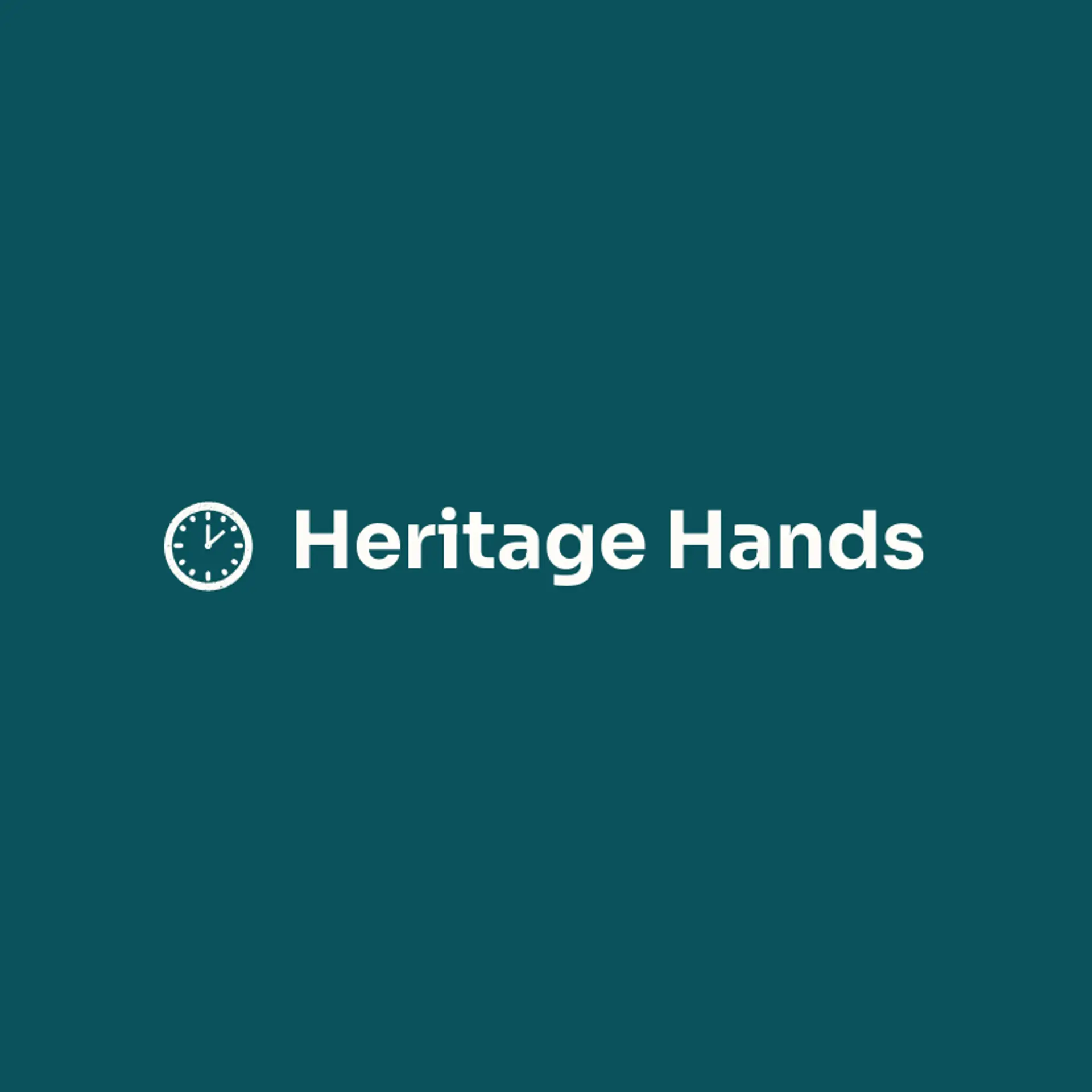 Heritage Hands logo for watch
