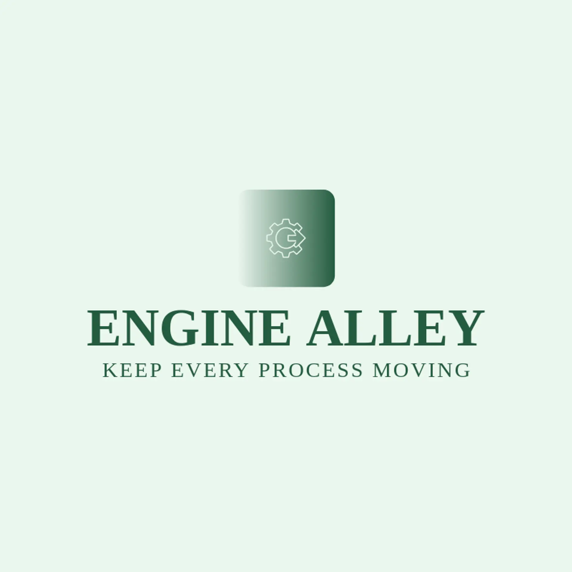 Engine Alley logo for software