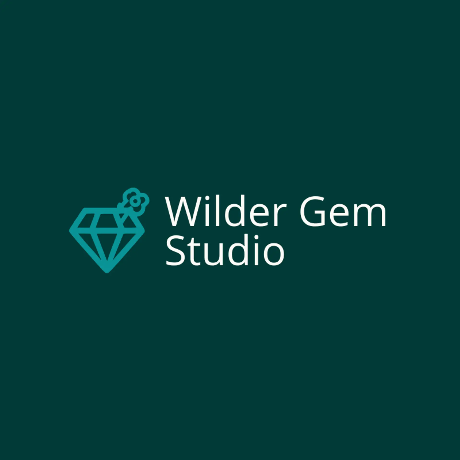 Wilder Gem Studio logo for jewel