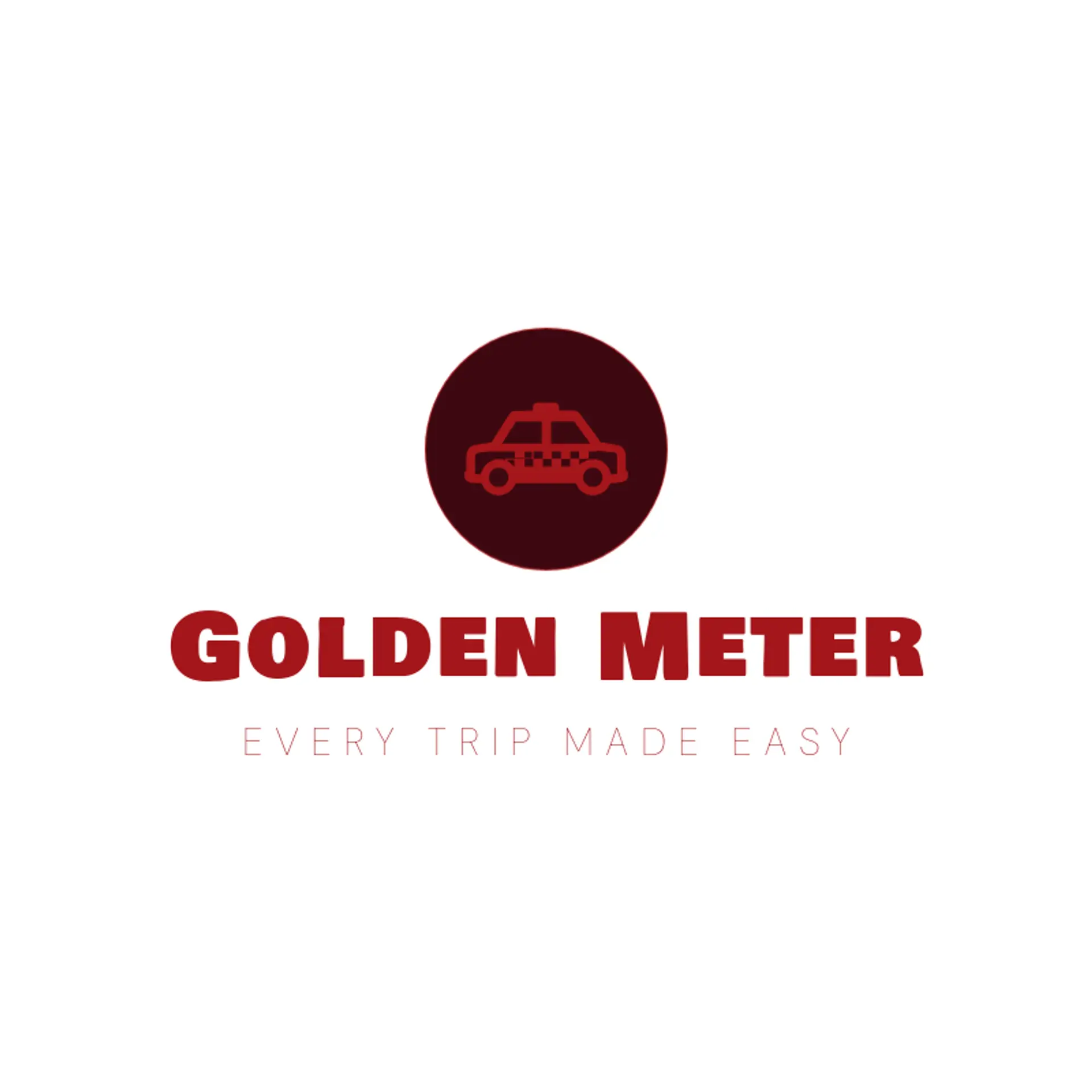 Golden Meter logo for taxi