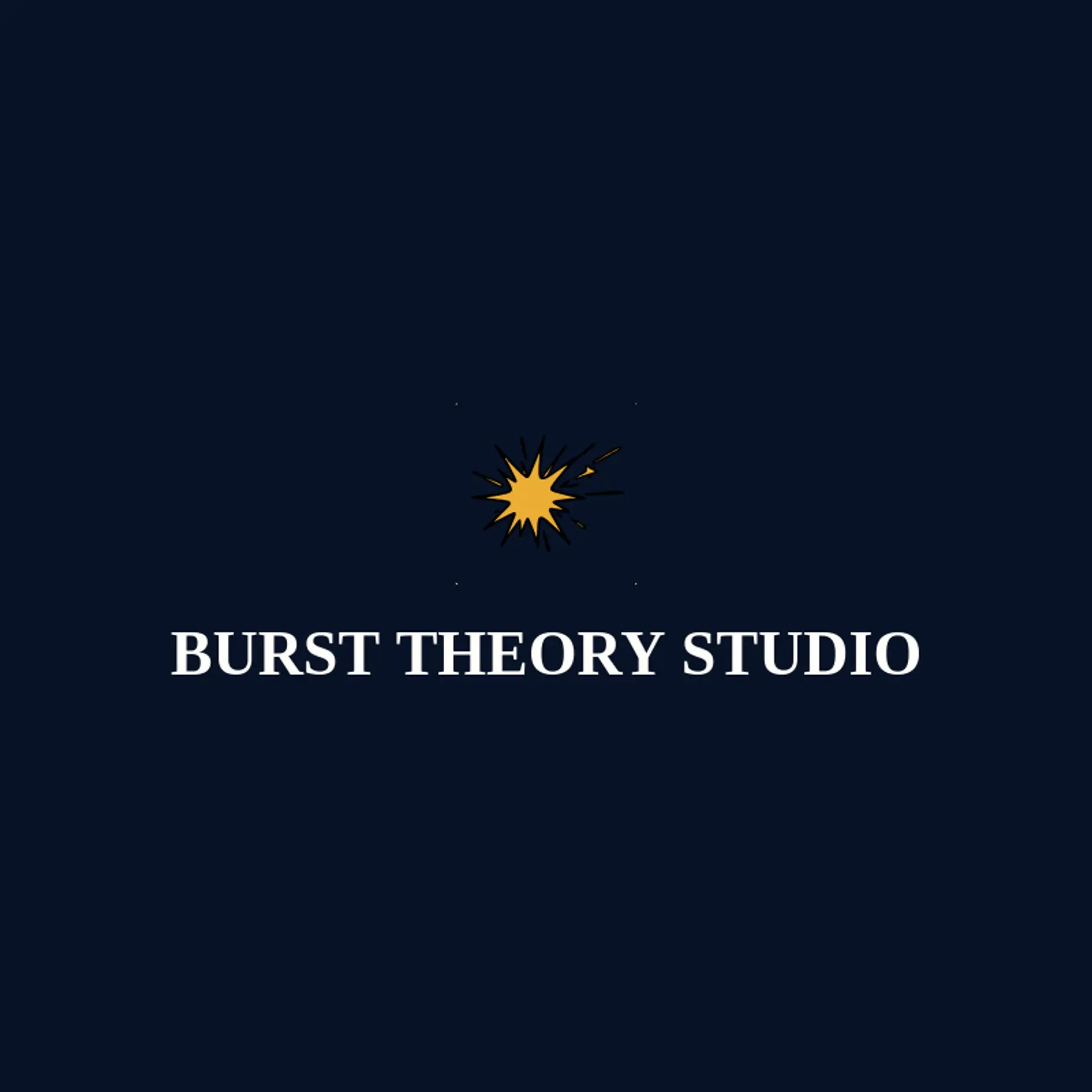 Burst Theory Studio logo for explosion