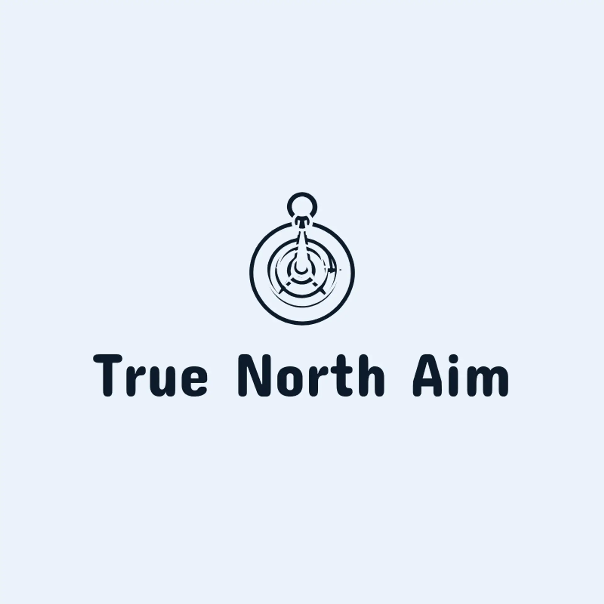 True North Aim logo for bullseye