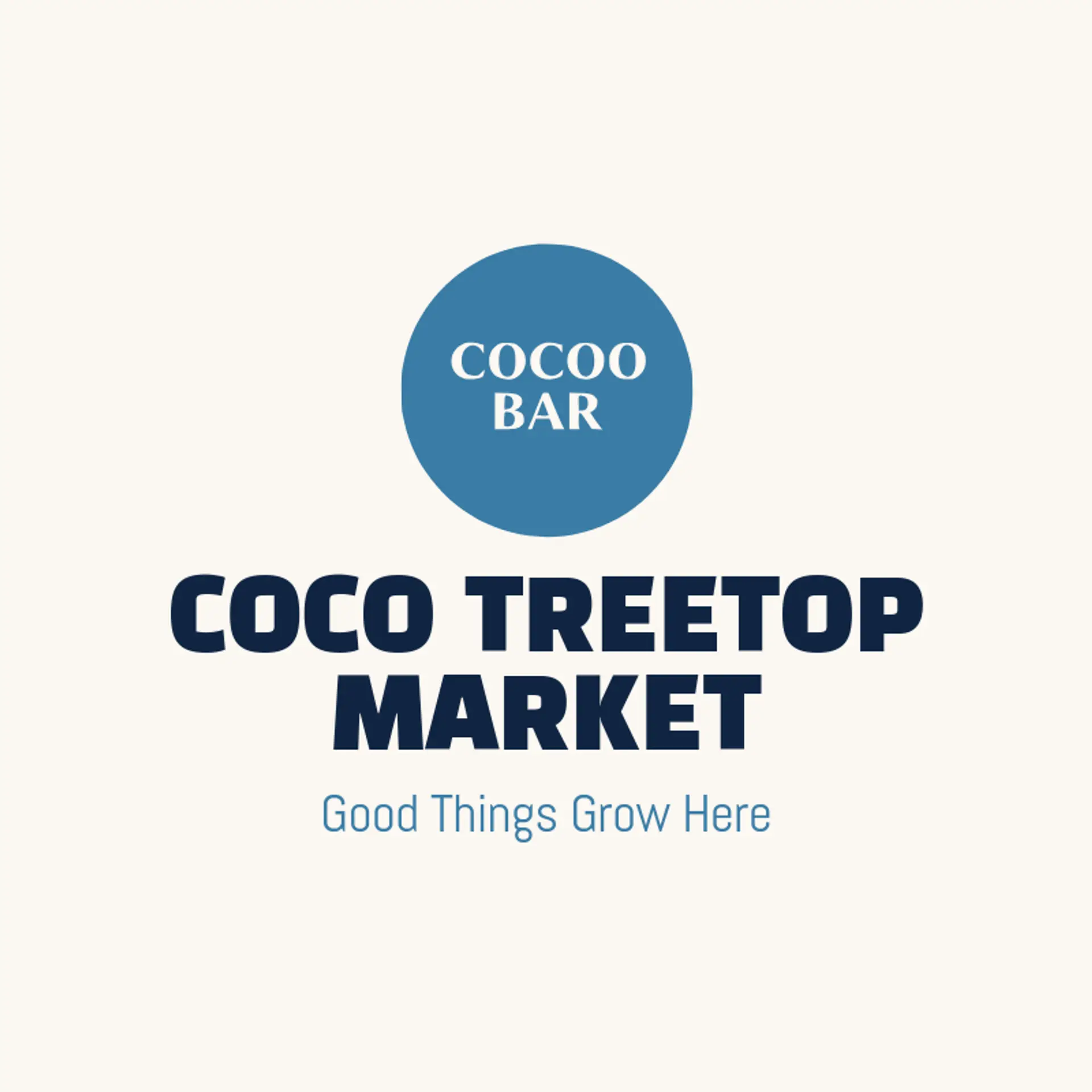 Coco Treetop Market logo for coco
