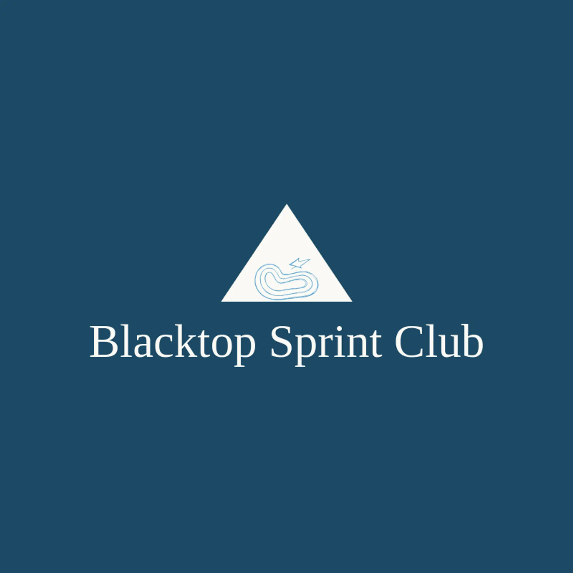 Blacktop Sprint Club logo for race