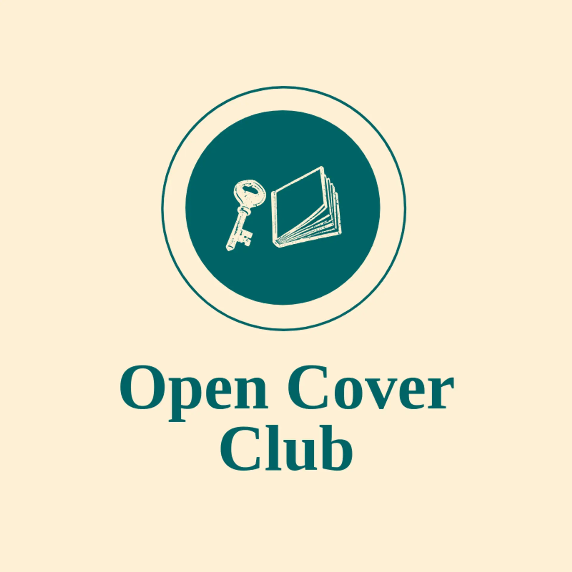 Open Cover Club logo for book club