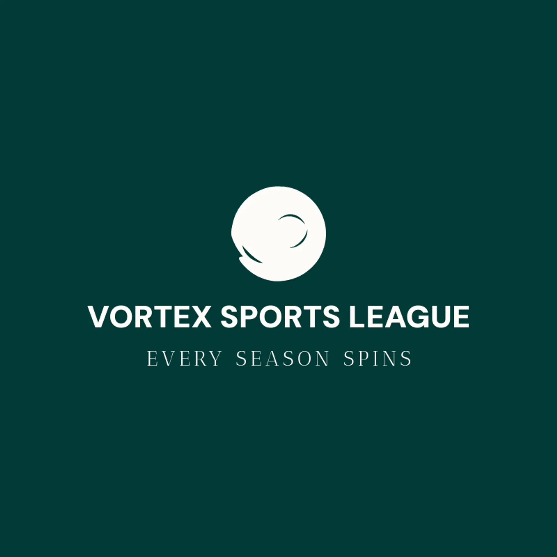 Vortex Sports League logo for cyclone