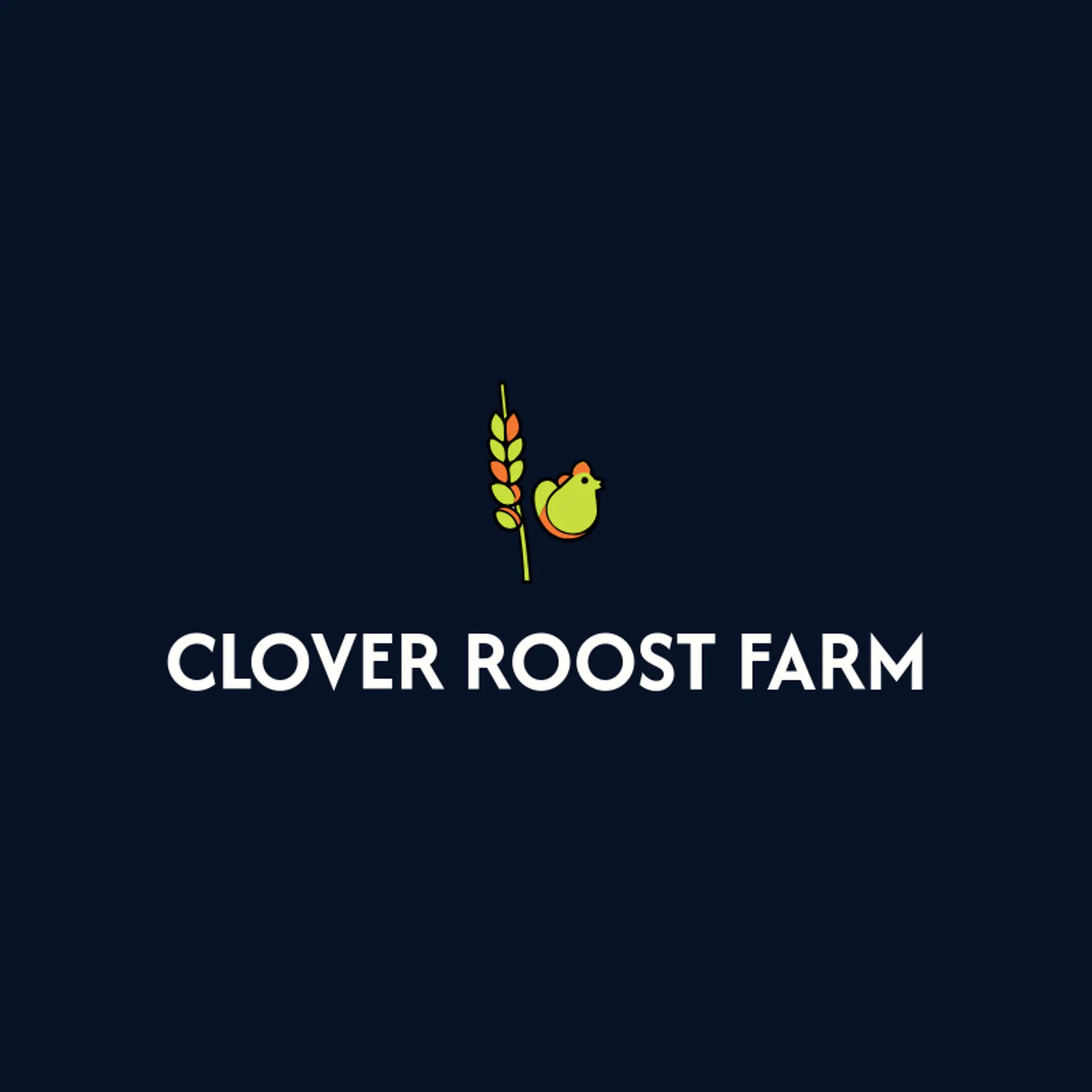 Clover Roost Farm logo for chicken