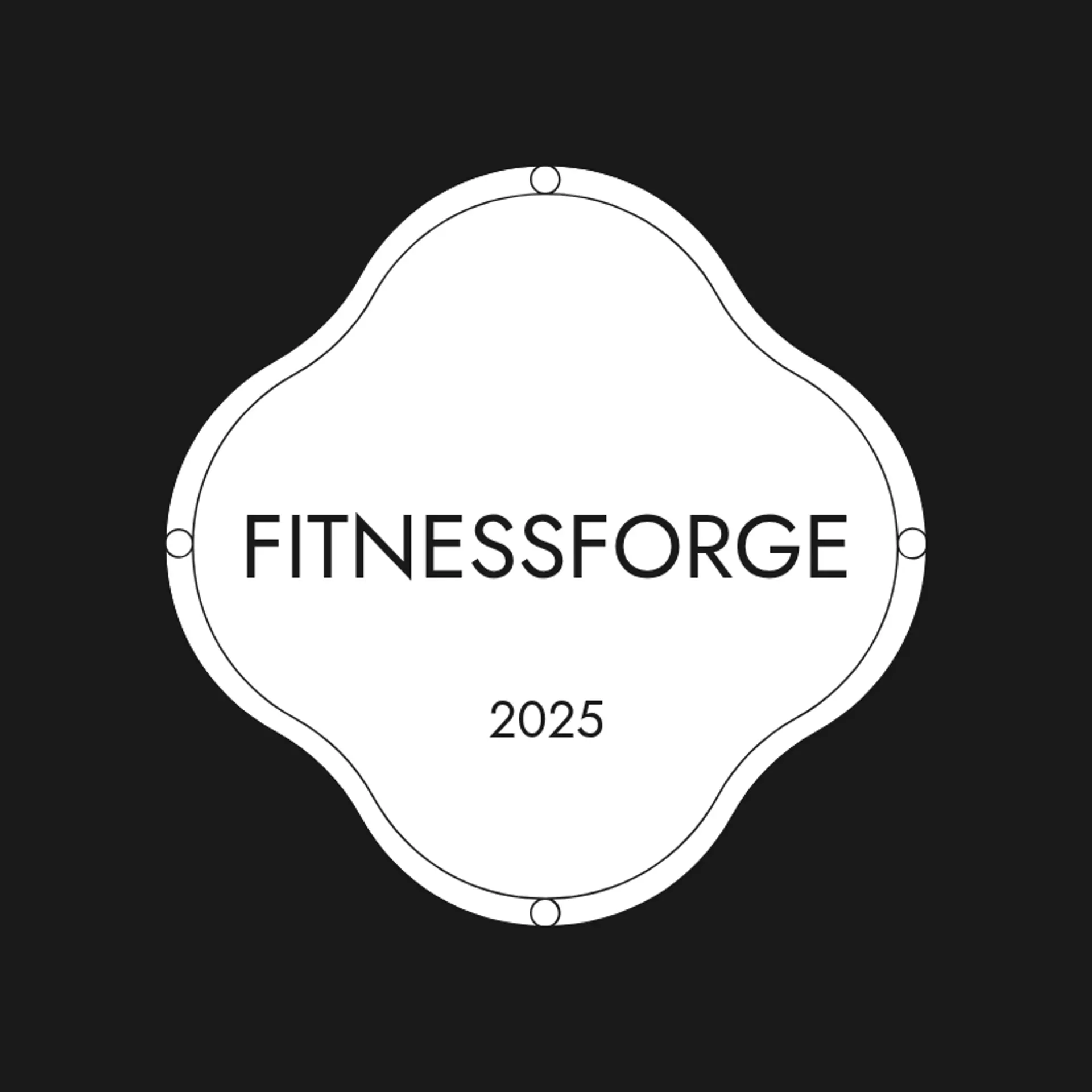FitnessForge logo for fitness and nutrition