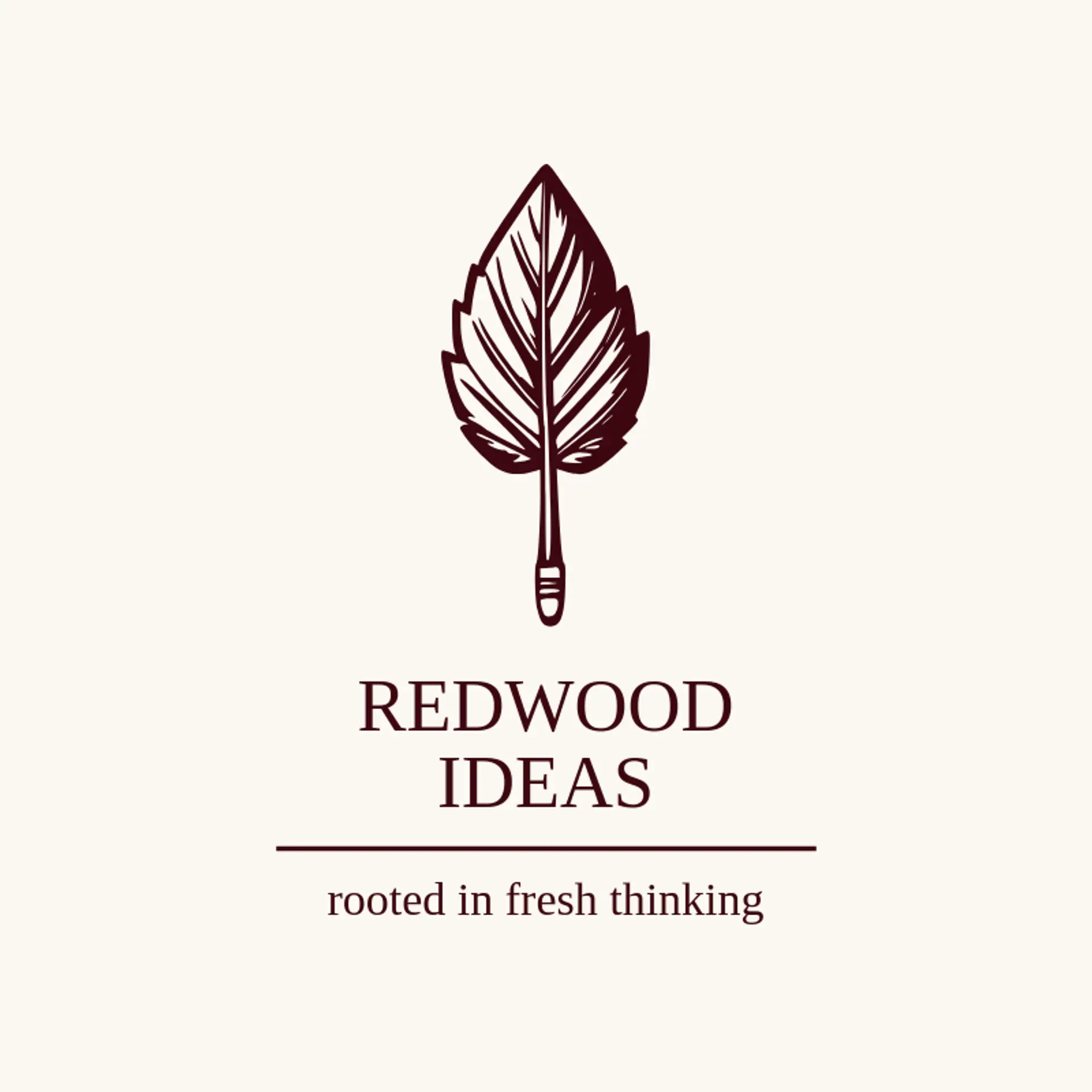Redwood Ideas logo for agency