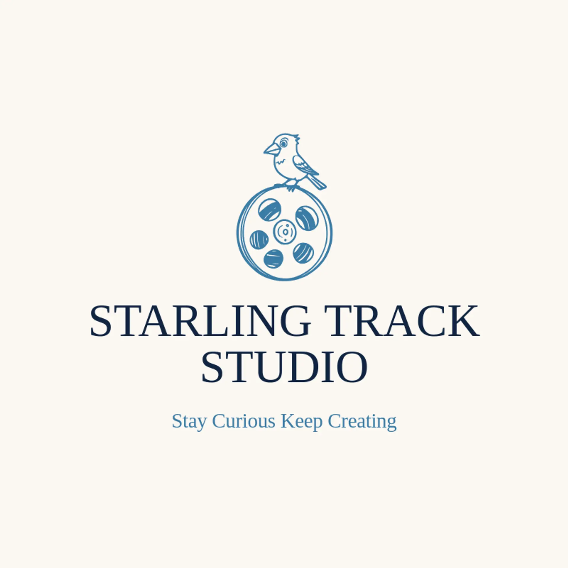 Starling Track Studio logo for recording