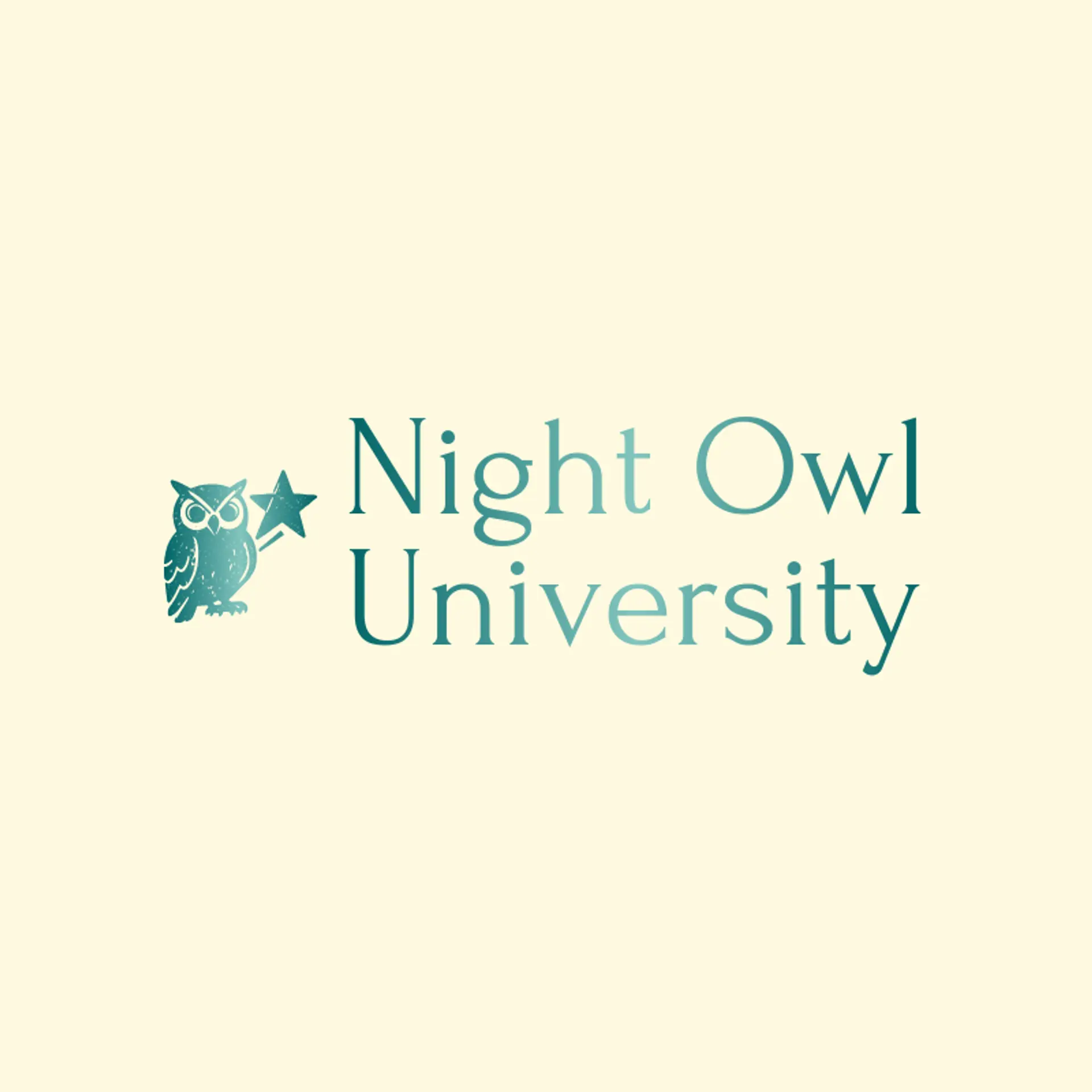 Night Owl University logo for university