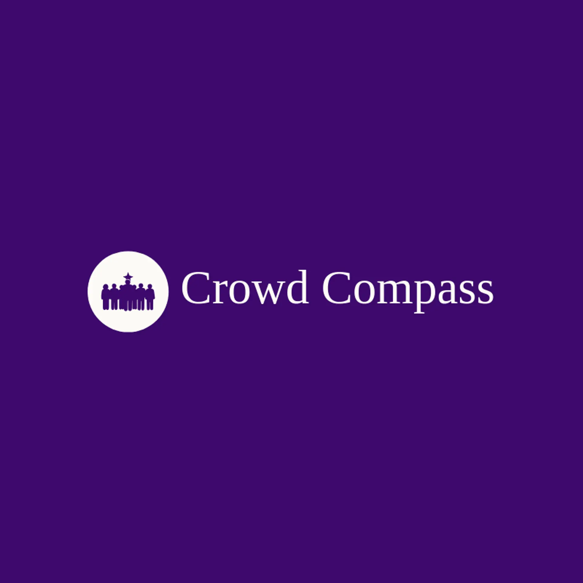 Crowd Compass logo for crowdsourcing