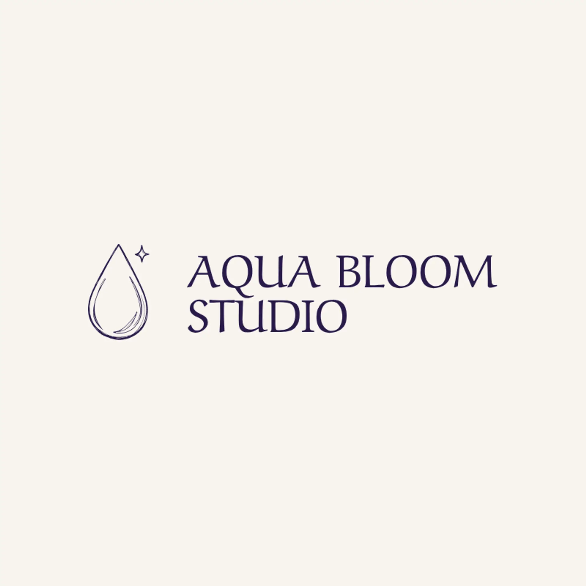 Aqua Bloom Studio logo for esthetician