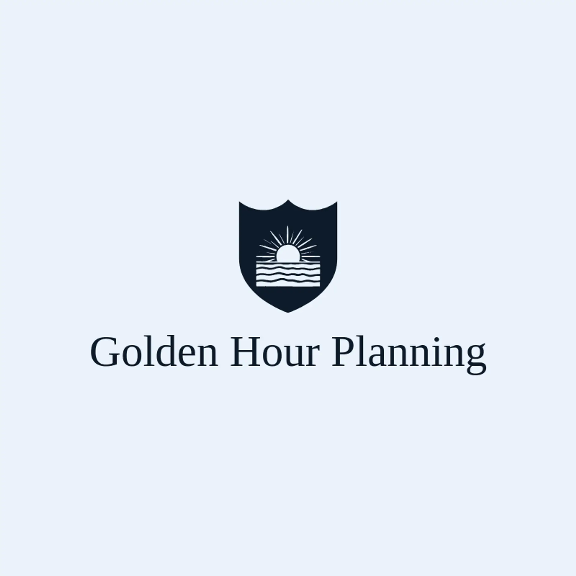 Golden Hour Planning logo for retirement