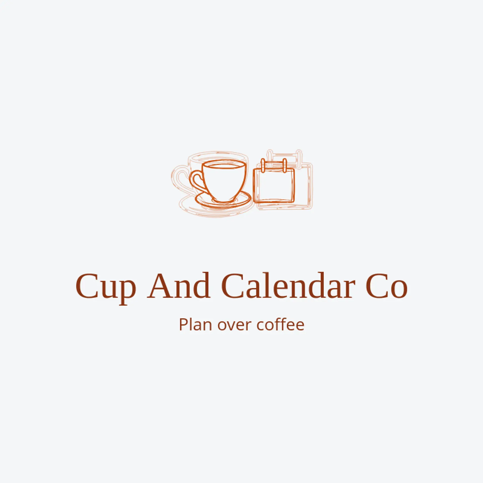 Cup and Calendar Co logo for calendar
