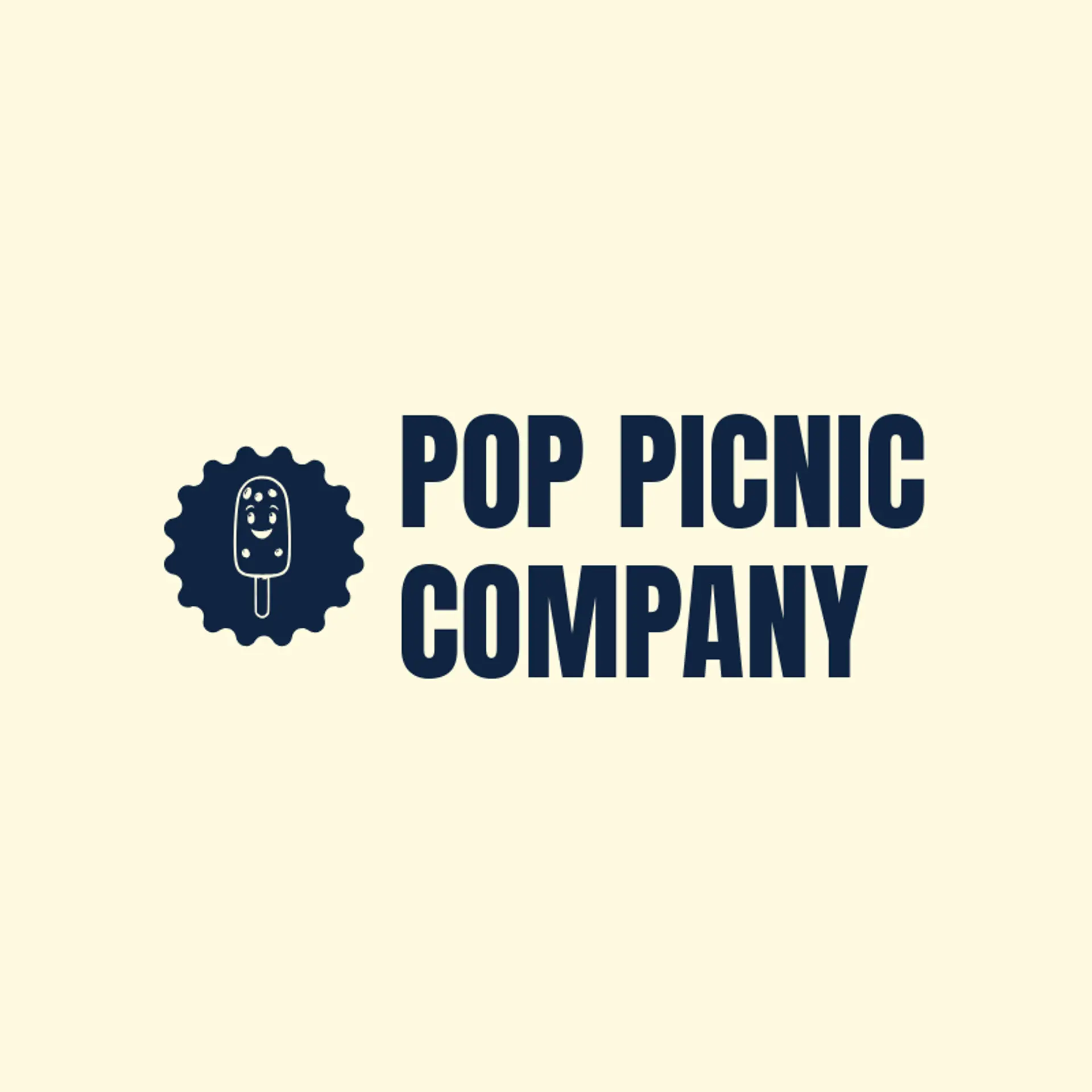 Pop Picnic Company logo for popsicle