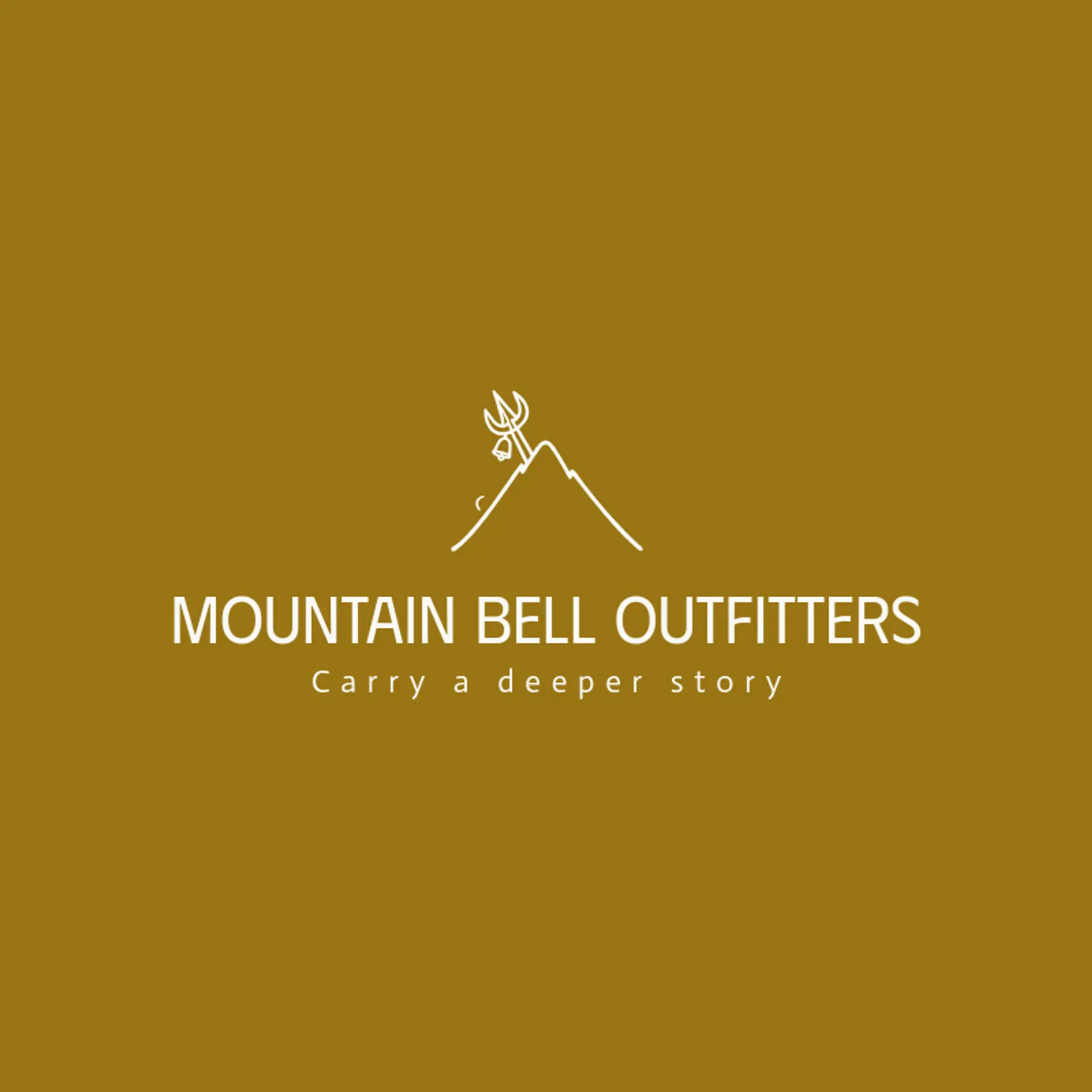 Mountain Bell Outfitters logo for trishul