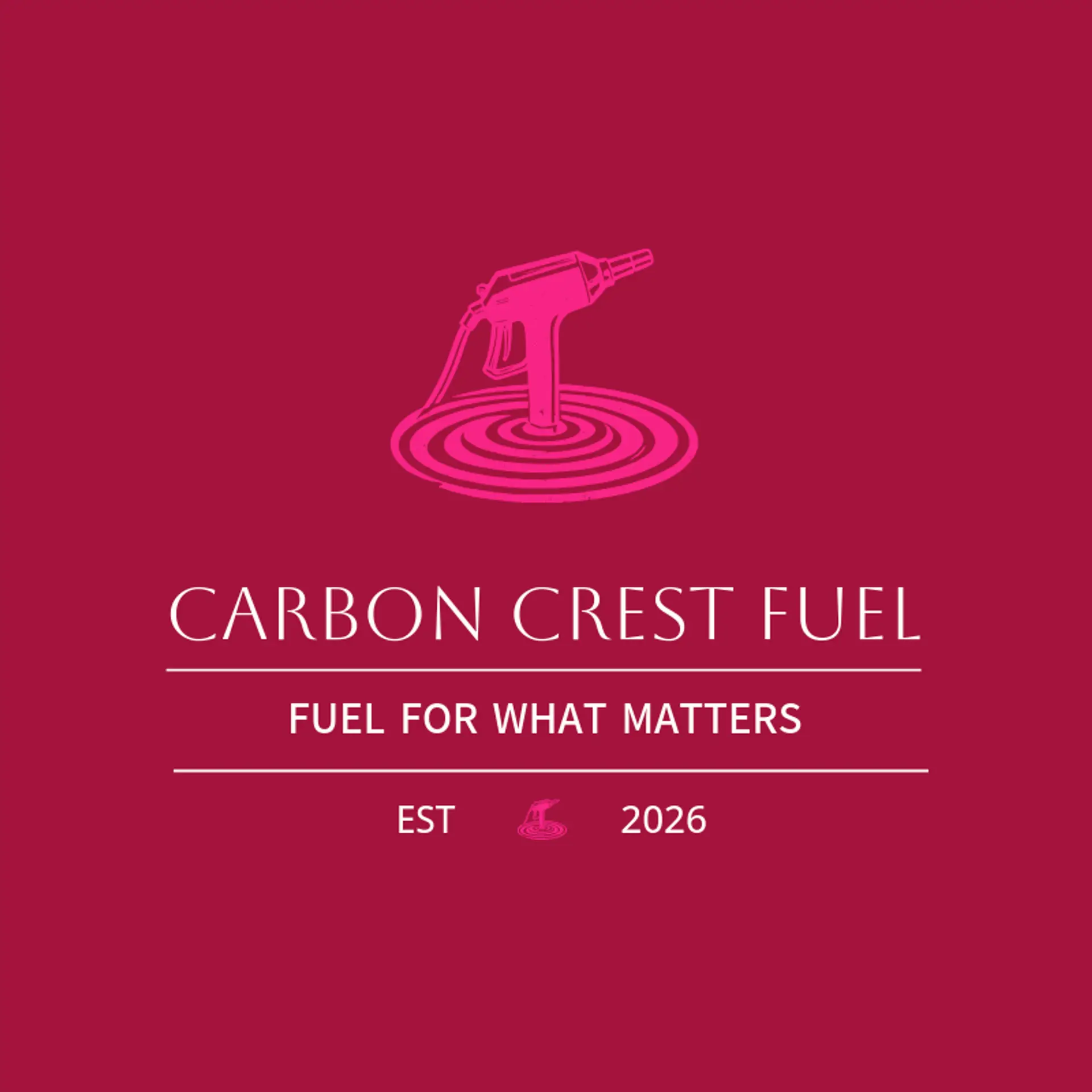 Carbon Crest Fuel logo for petrol