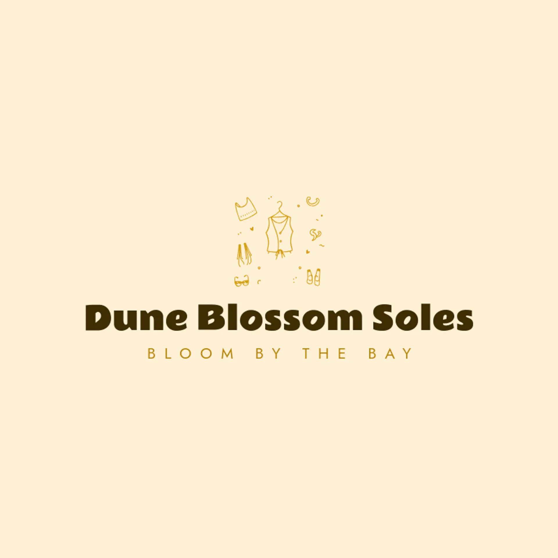 Dune Blossom Soles logo for sandals