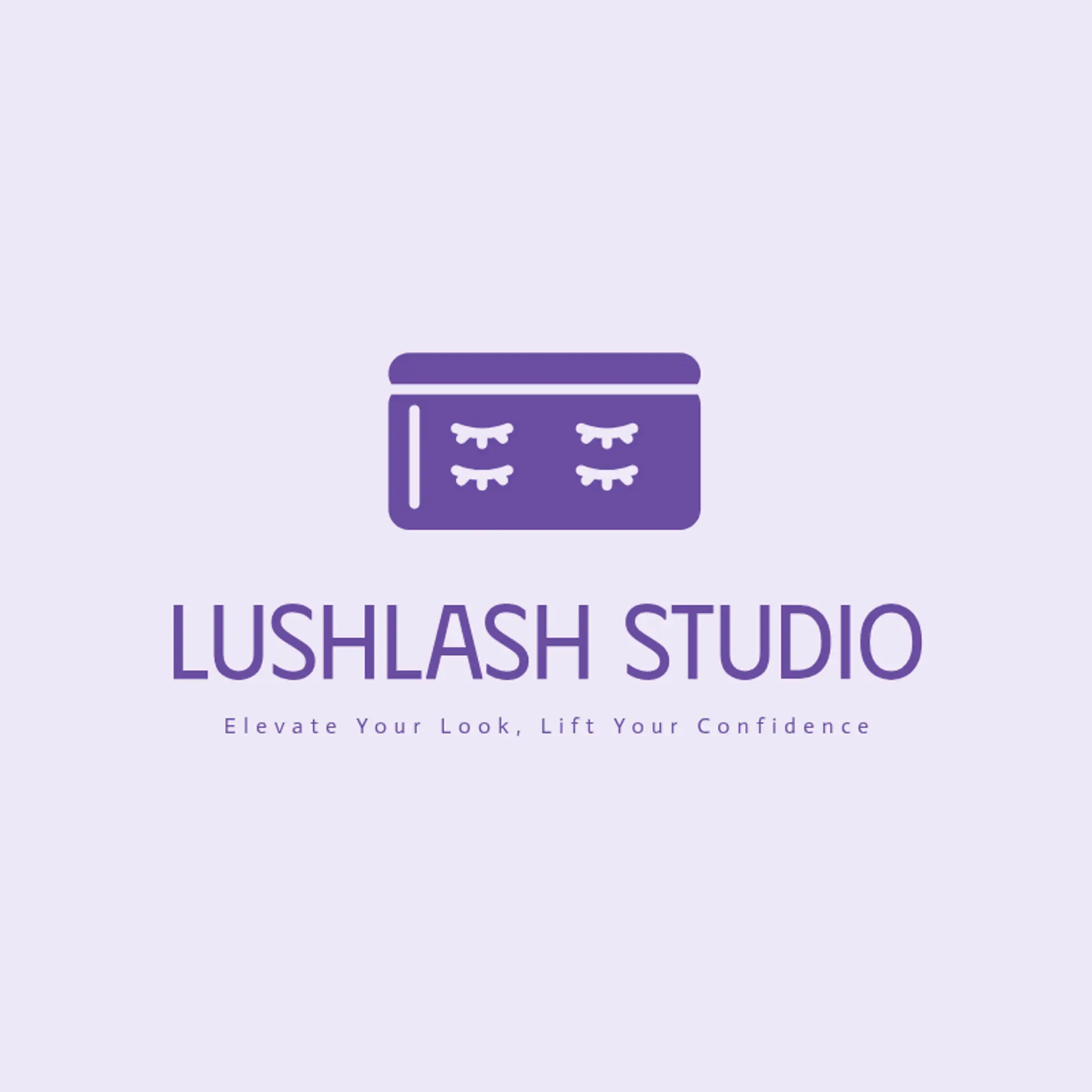 Luxe Lash Studio logo for lash tech