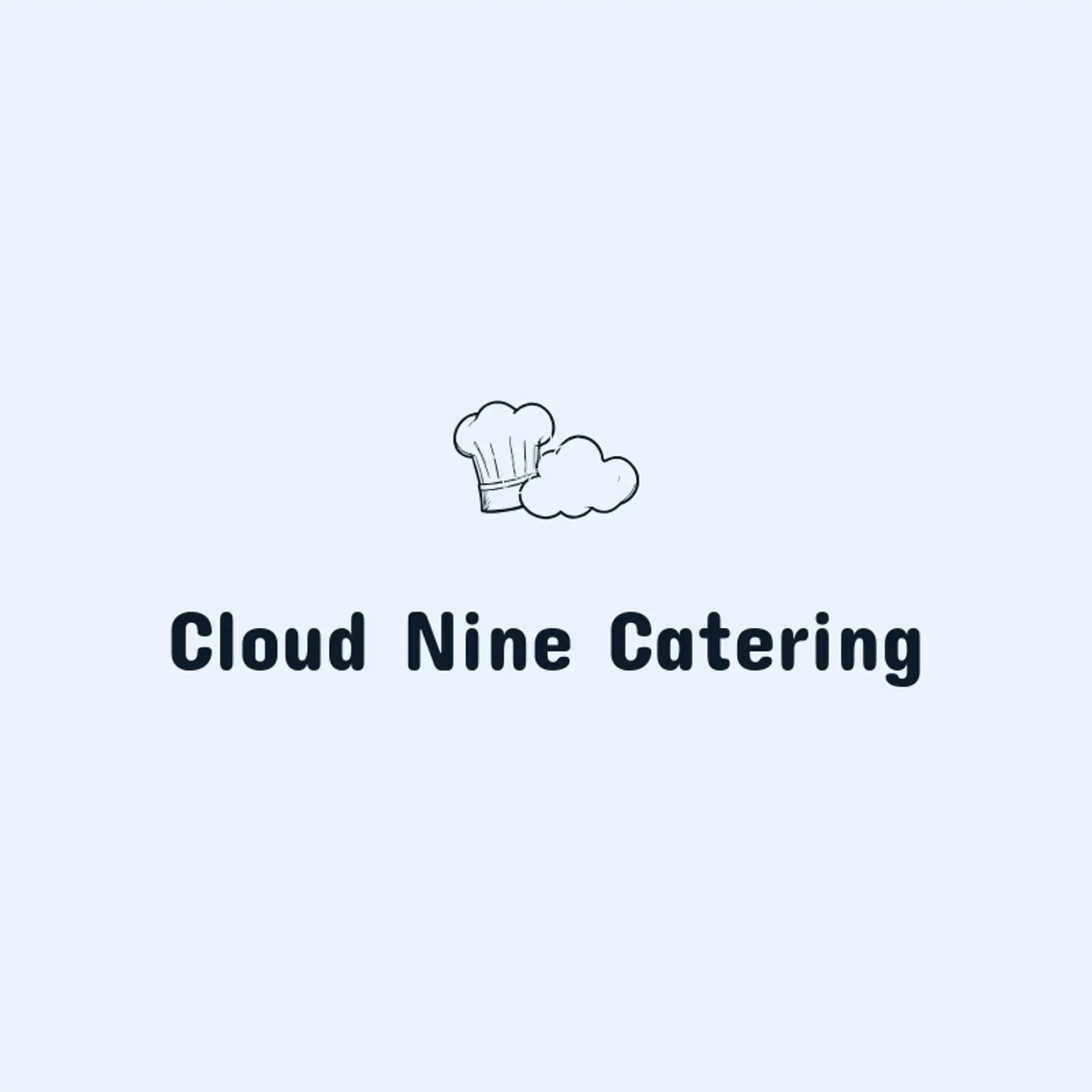 Cloud Nine Catering logo for cloud kitchen