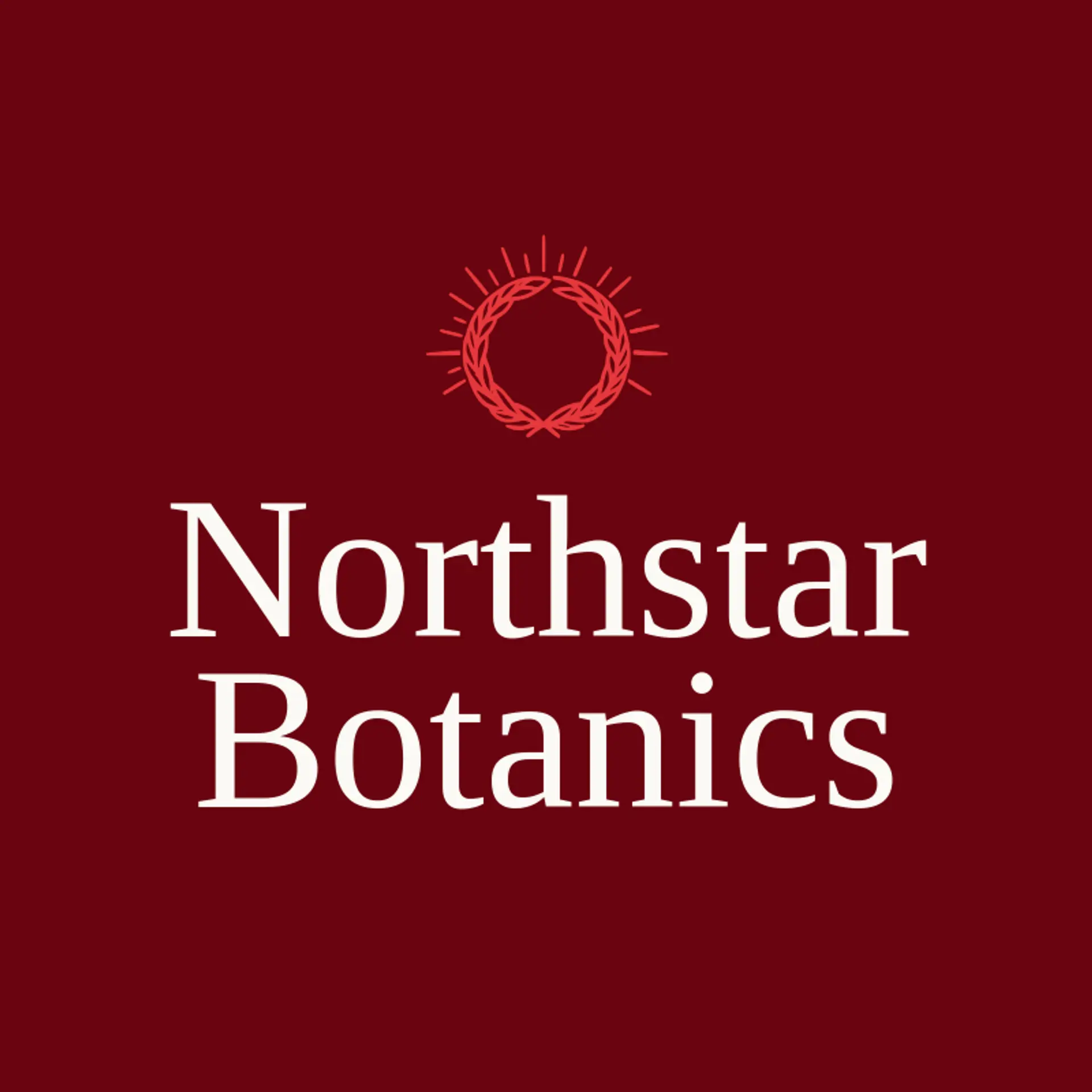 Northstar Botanics logo for wreath