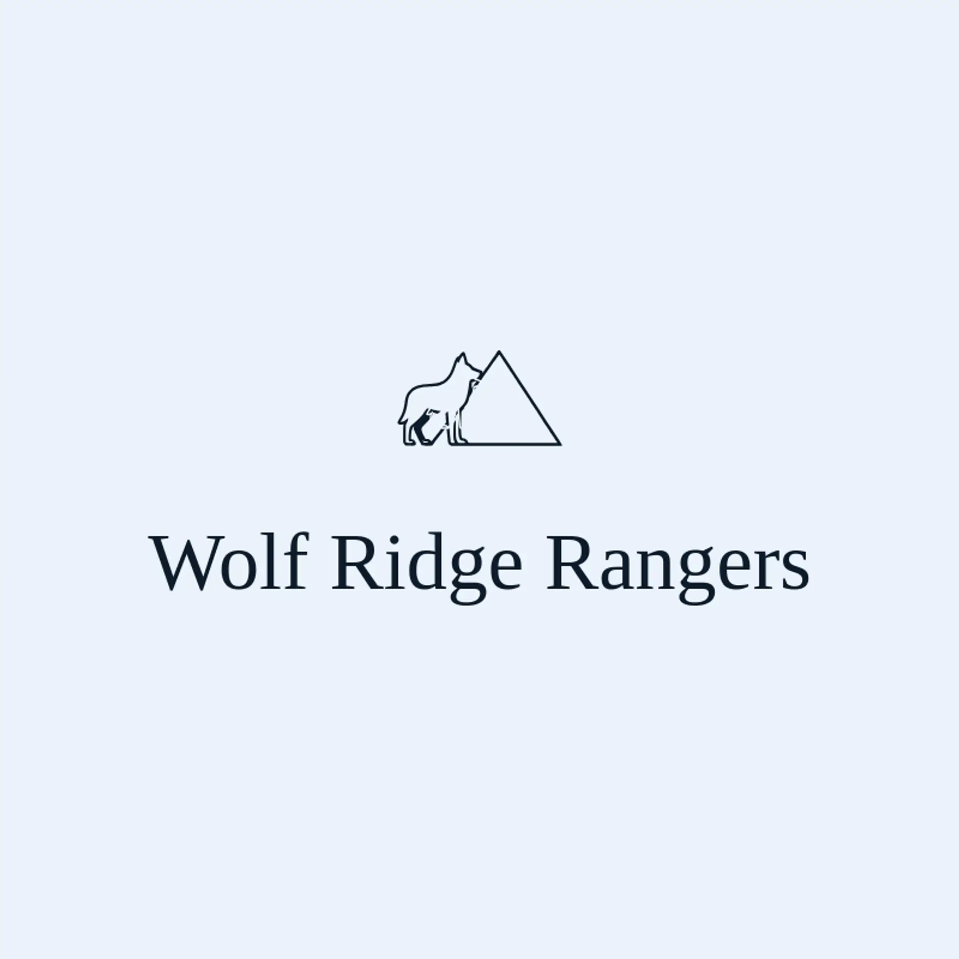 Wolf Ridge Rangers logo for ranger