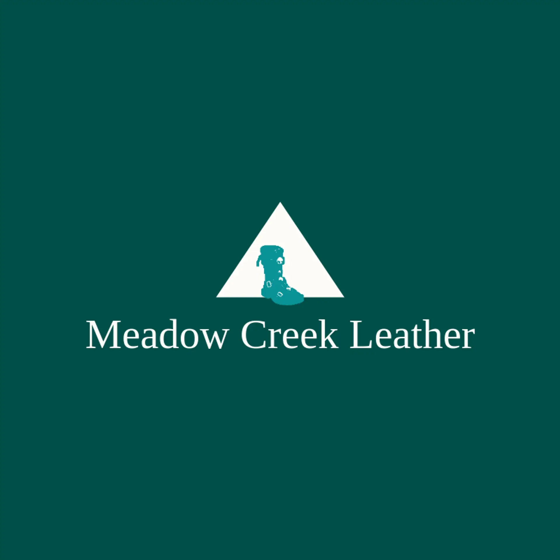 Meadow Creek Leather logo for Buckle