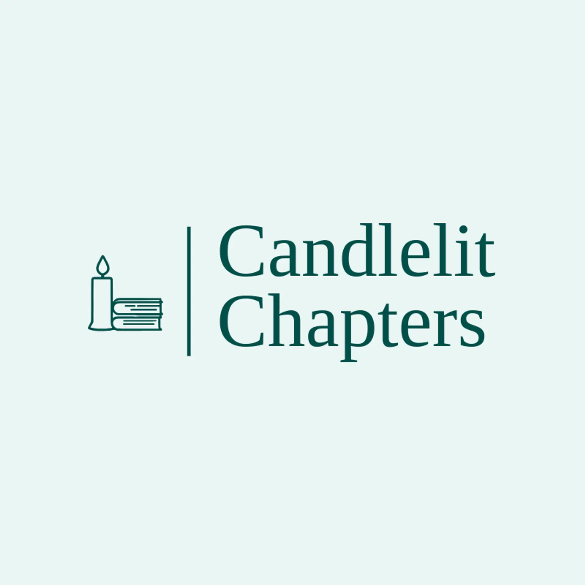 Candlelit Chapters logo for book club