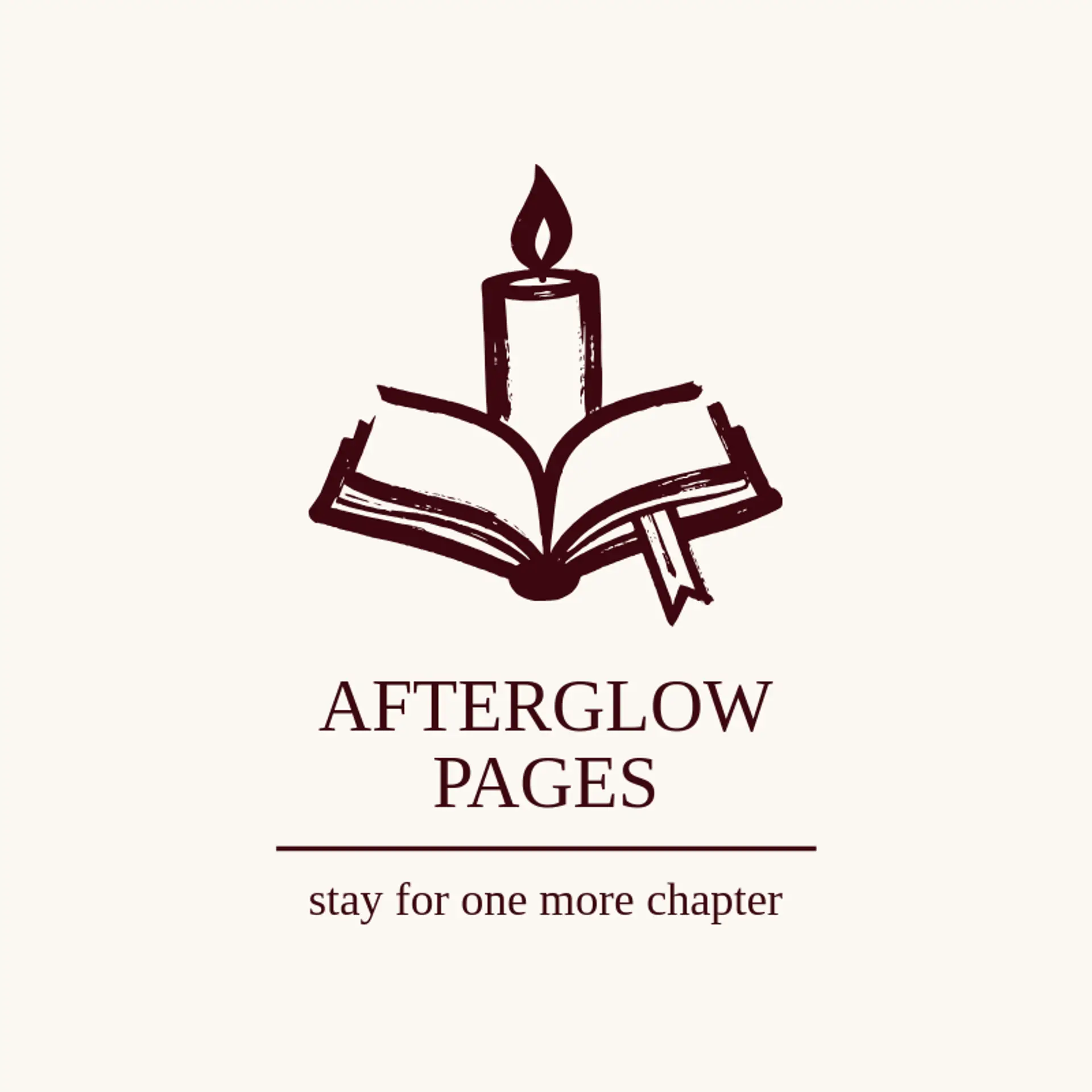 Afterglow Pages logo for book club