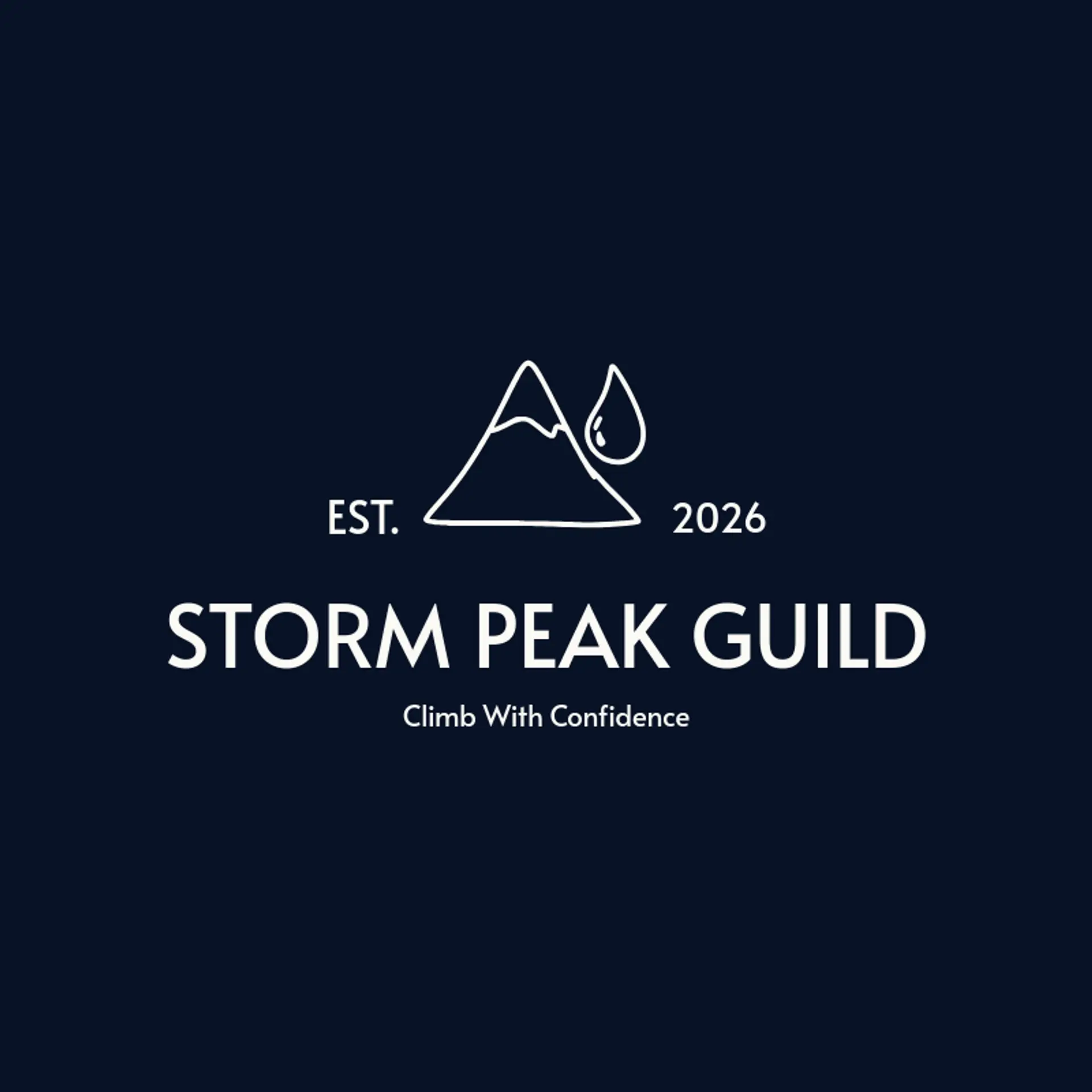 Storm Peak Guild logo for storm