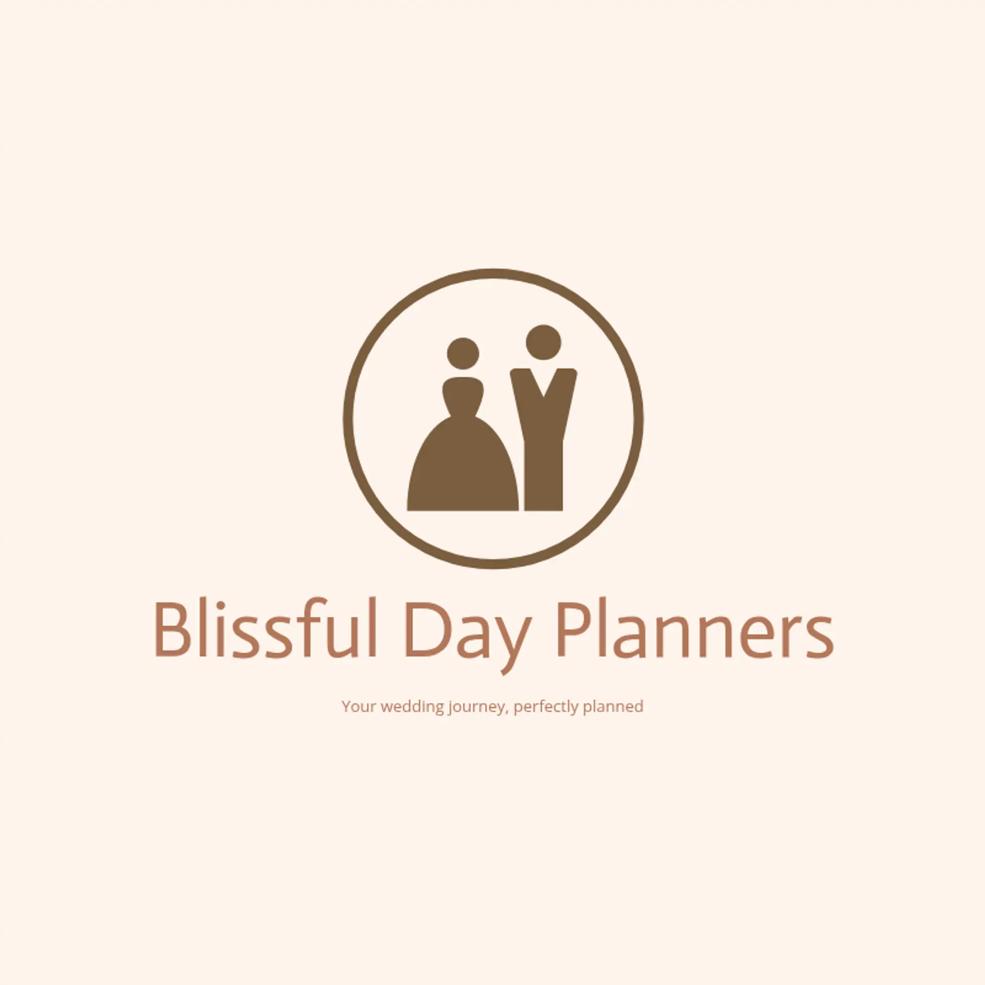 Blissful Day Planners logo for best wedding