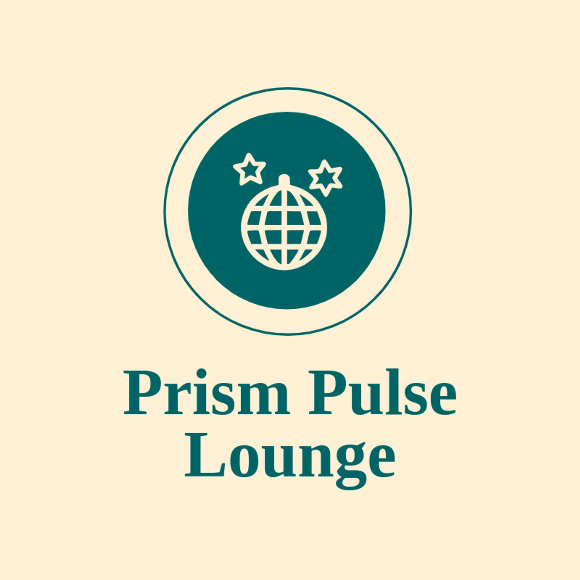 Prism Pulse Lounge logo for disco