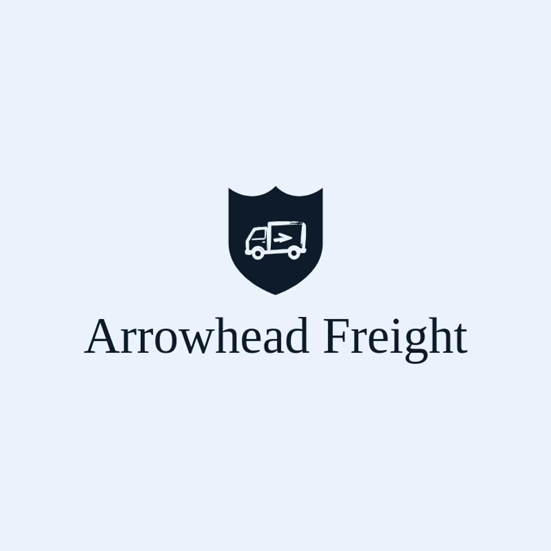 Arrowhead Freight logo for logistics