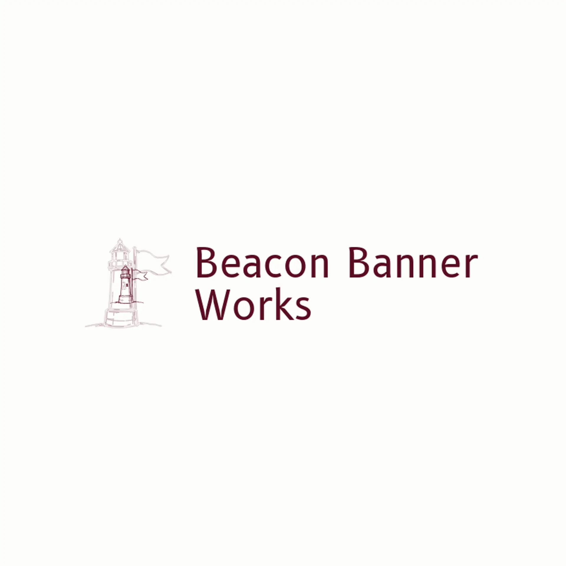 Beacon Banner Works logo for flag
