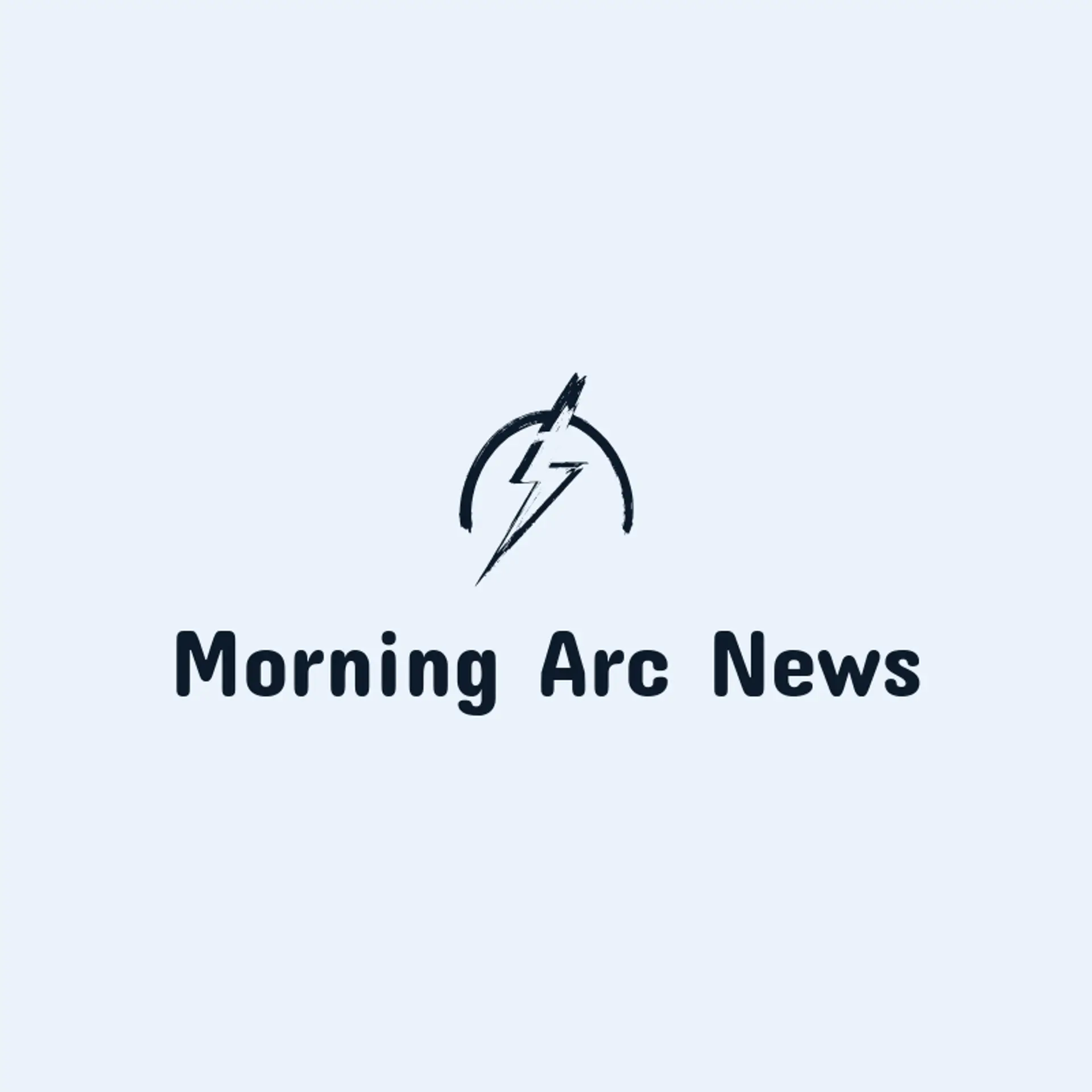 Morning Arc News logo for news channel