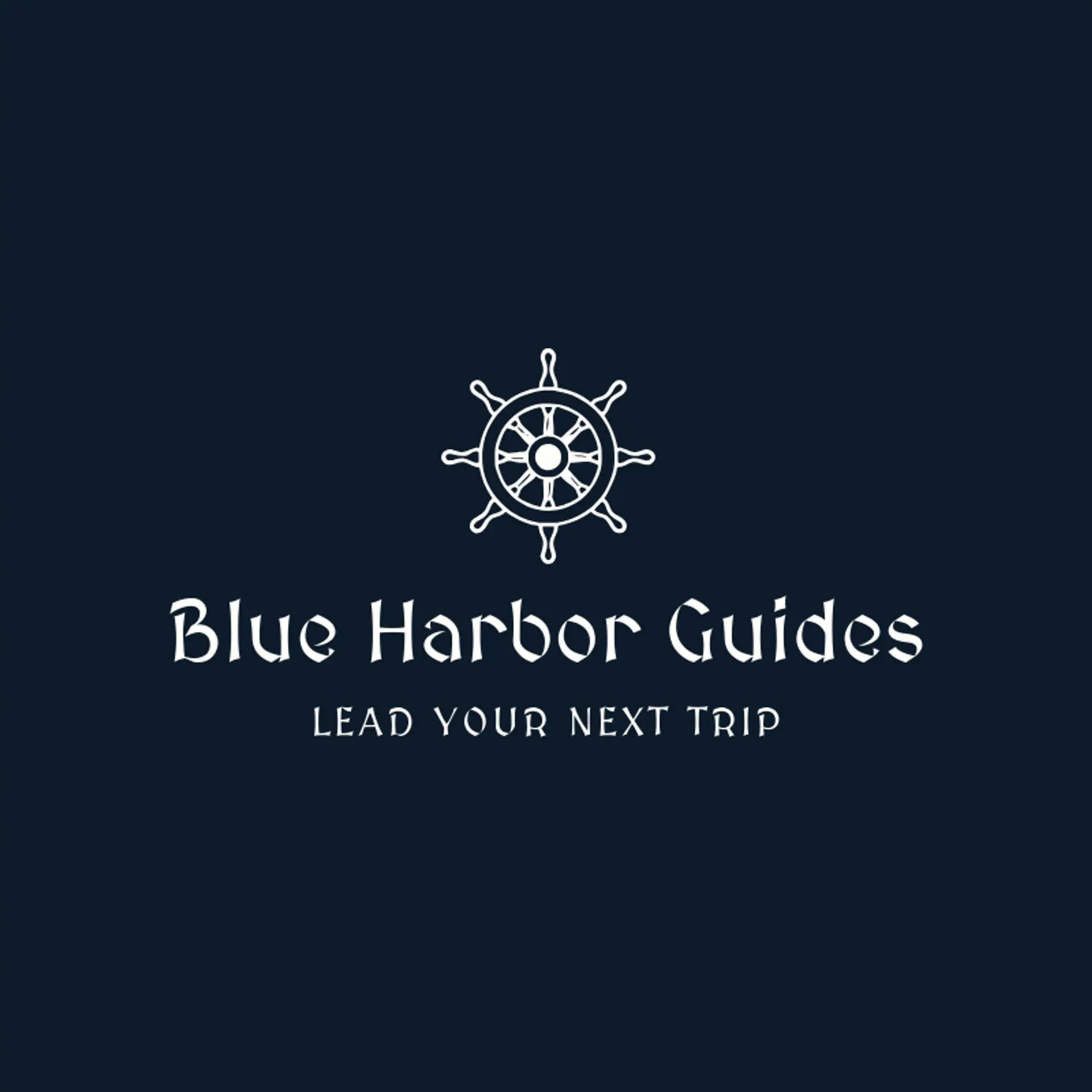 Blue Harbor Guides logo for helm
