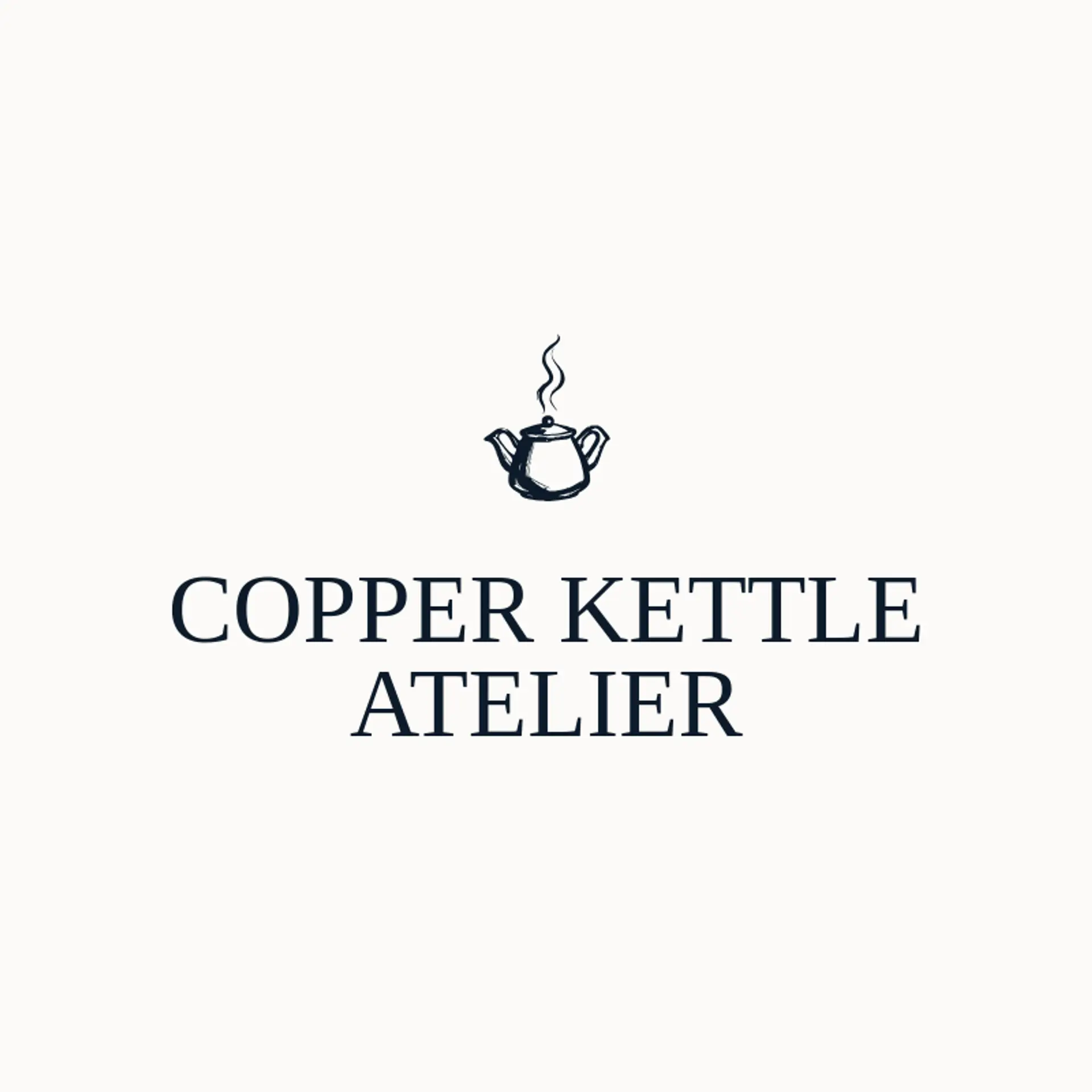 Copper Kettle Atelier logo for handmade