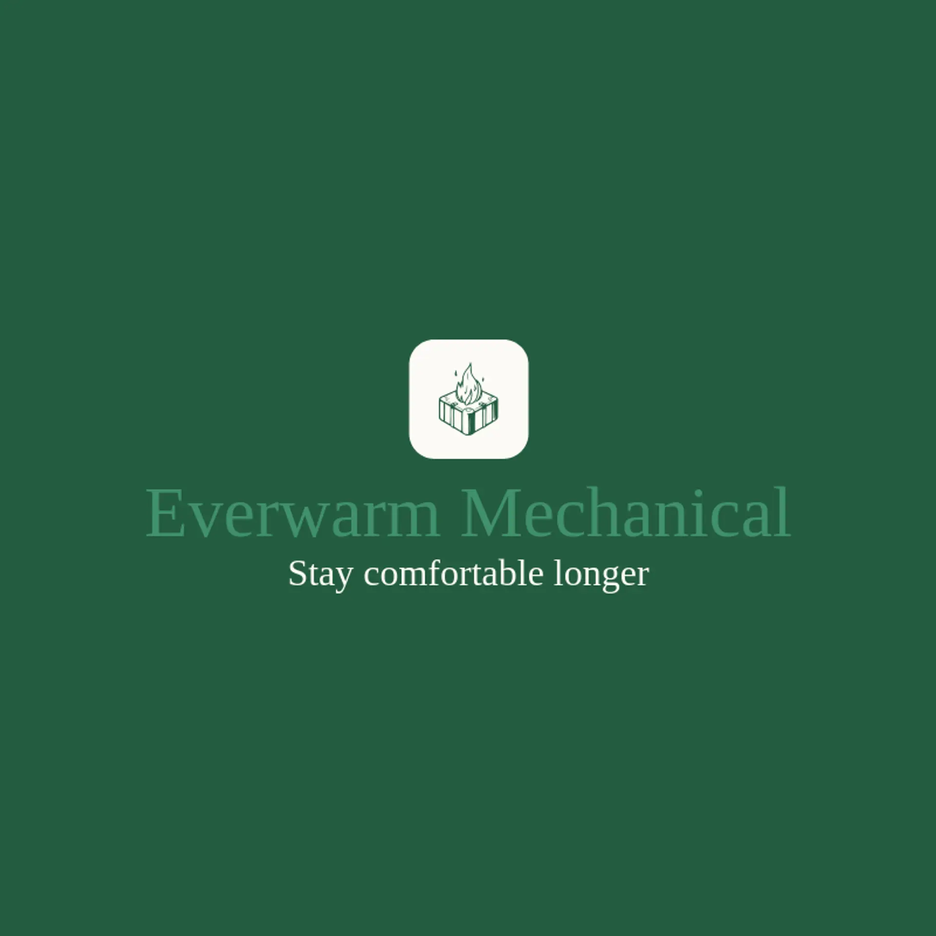 Everwarm Mechanical logo for heat