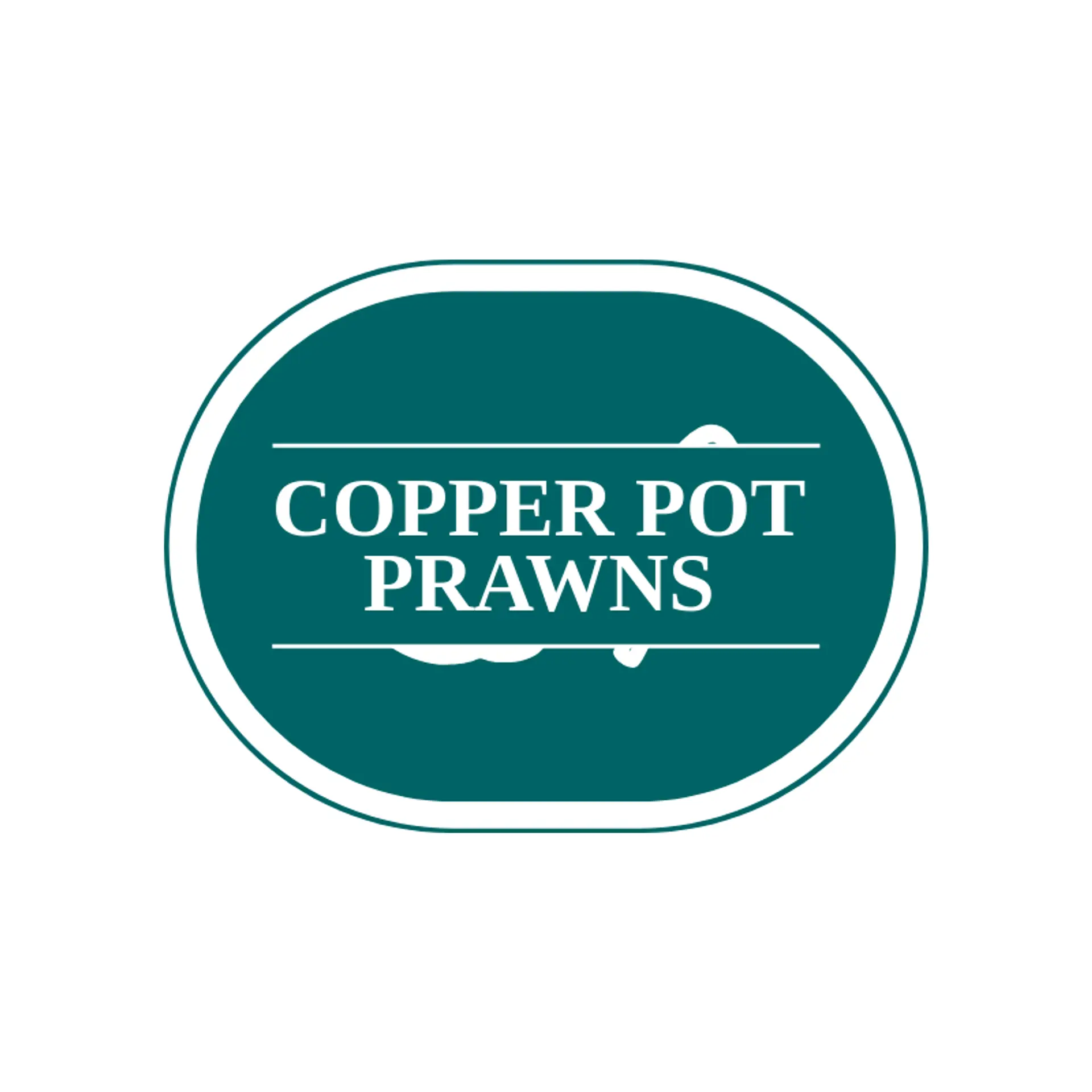 Copper Pot Prawns logo for shrimp