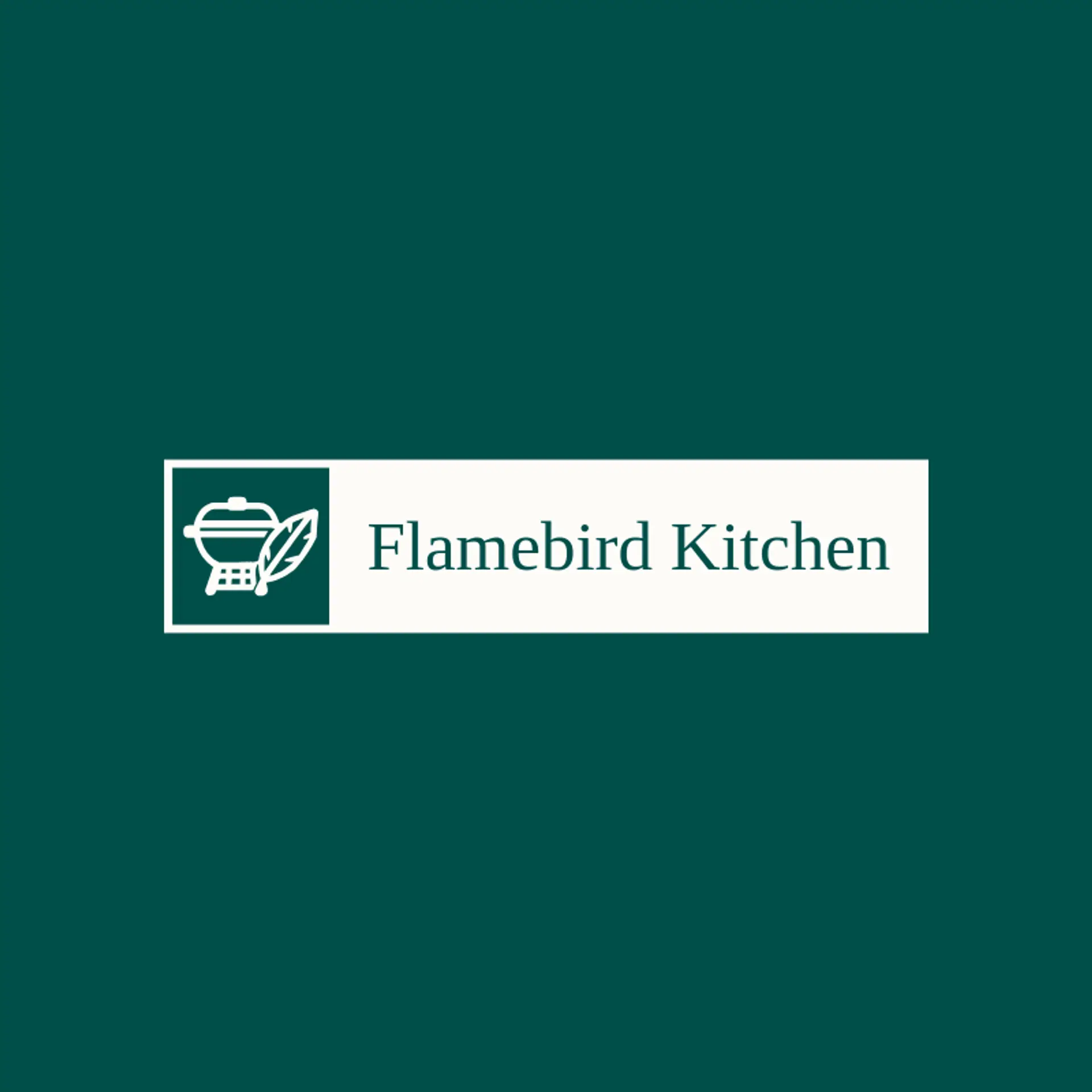 Flamebird Kitchen logo for grill