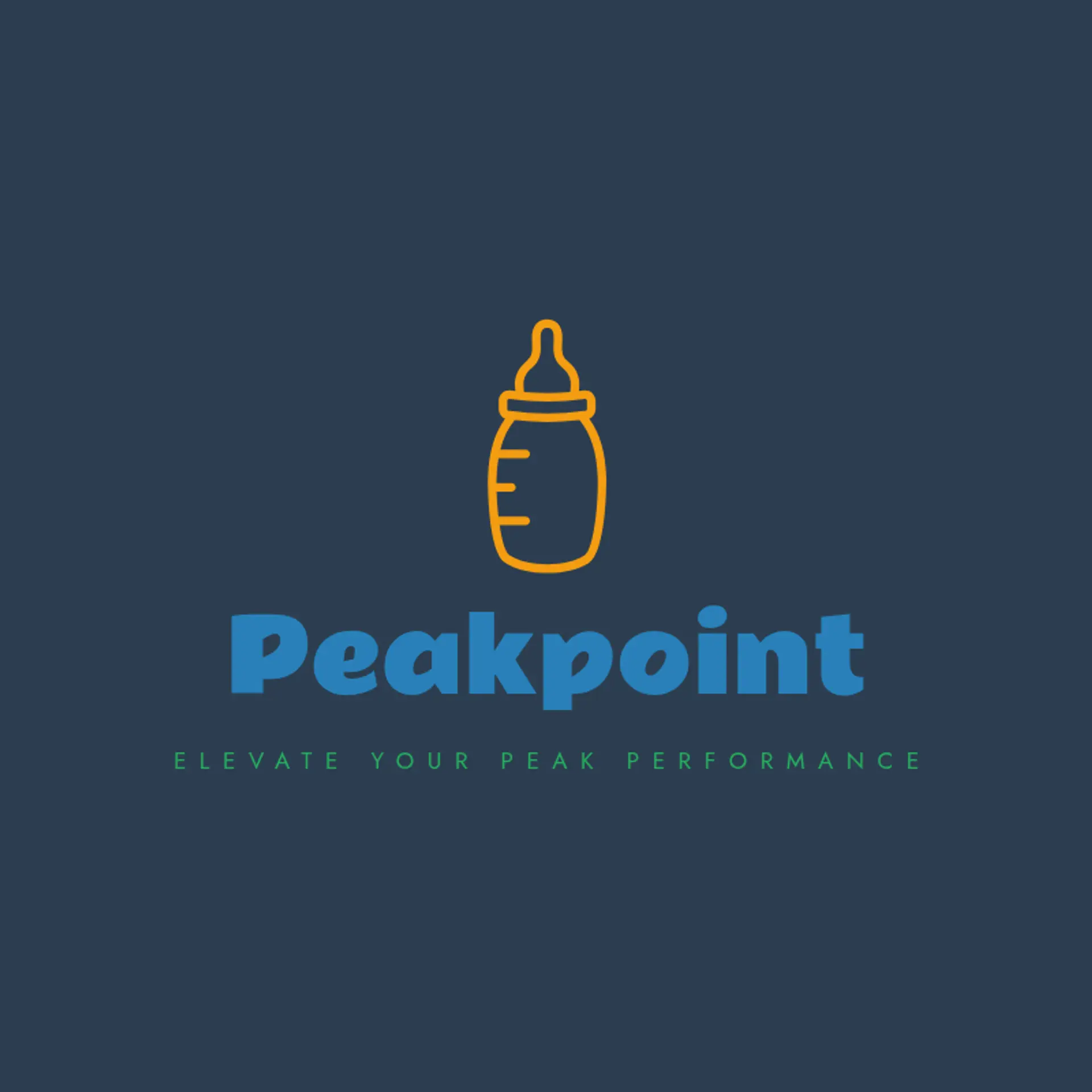 PeakPoint logo for fitness and nutrition