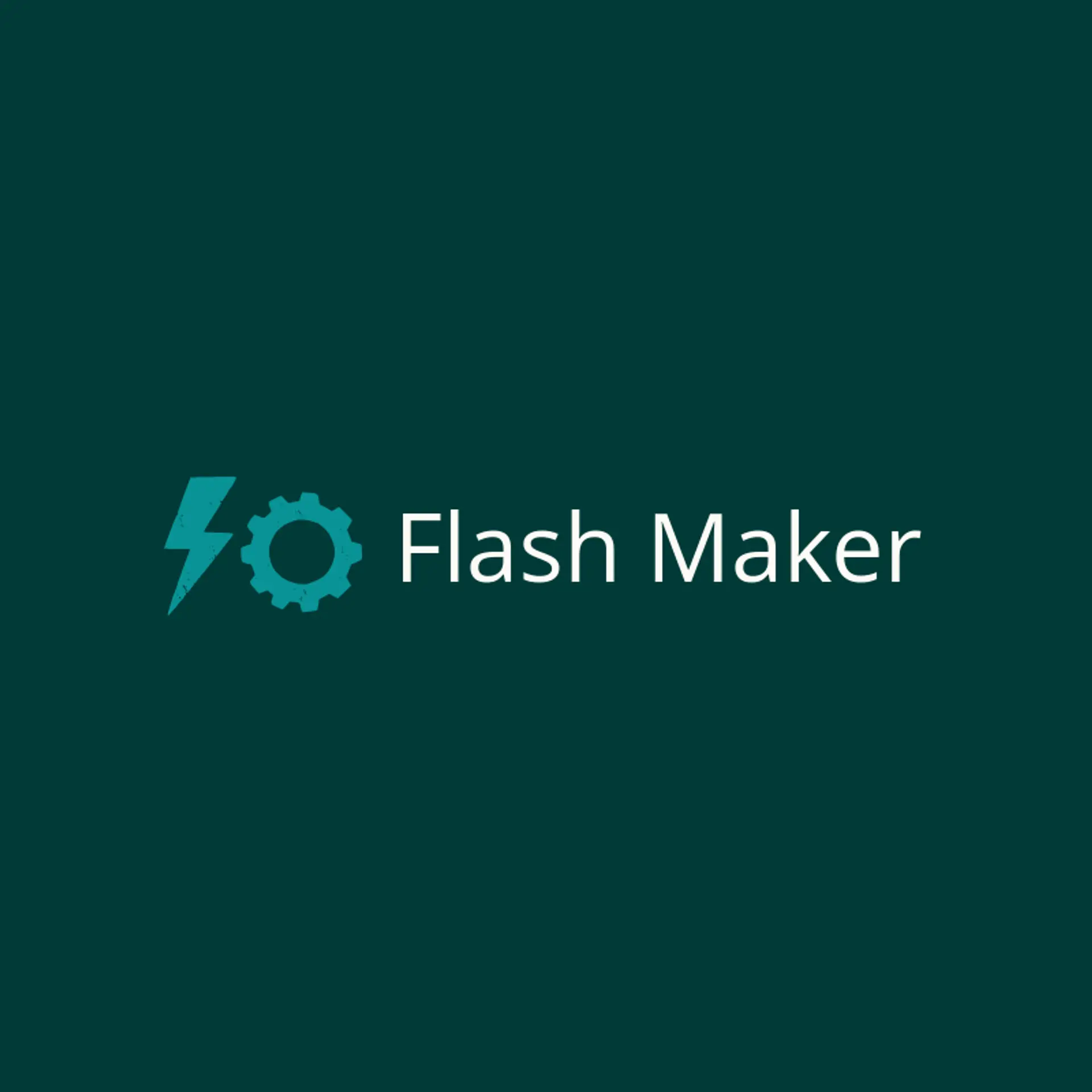 Flash Maker logo for flash
