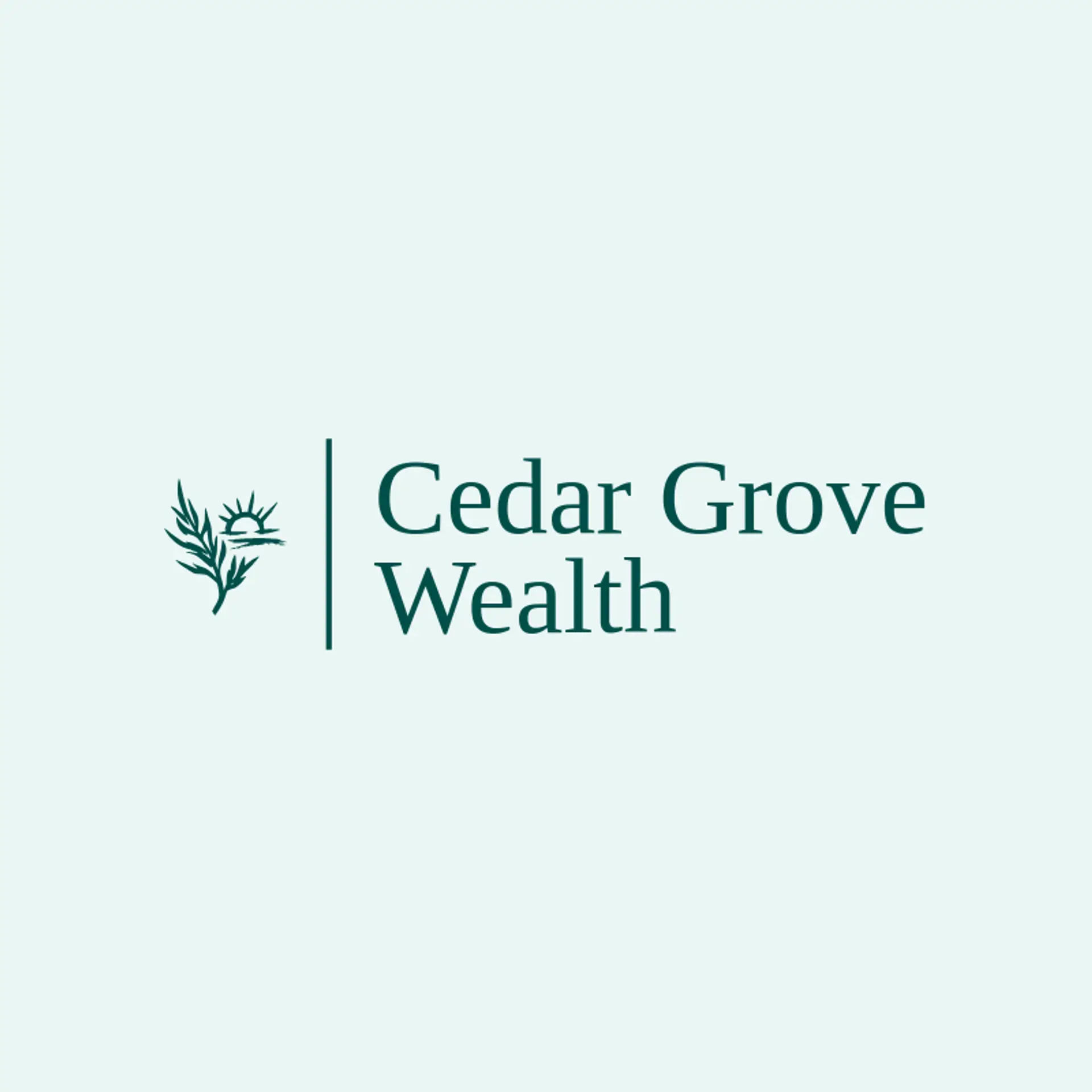Cedar Grove Wealth logo for retirement