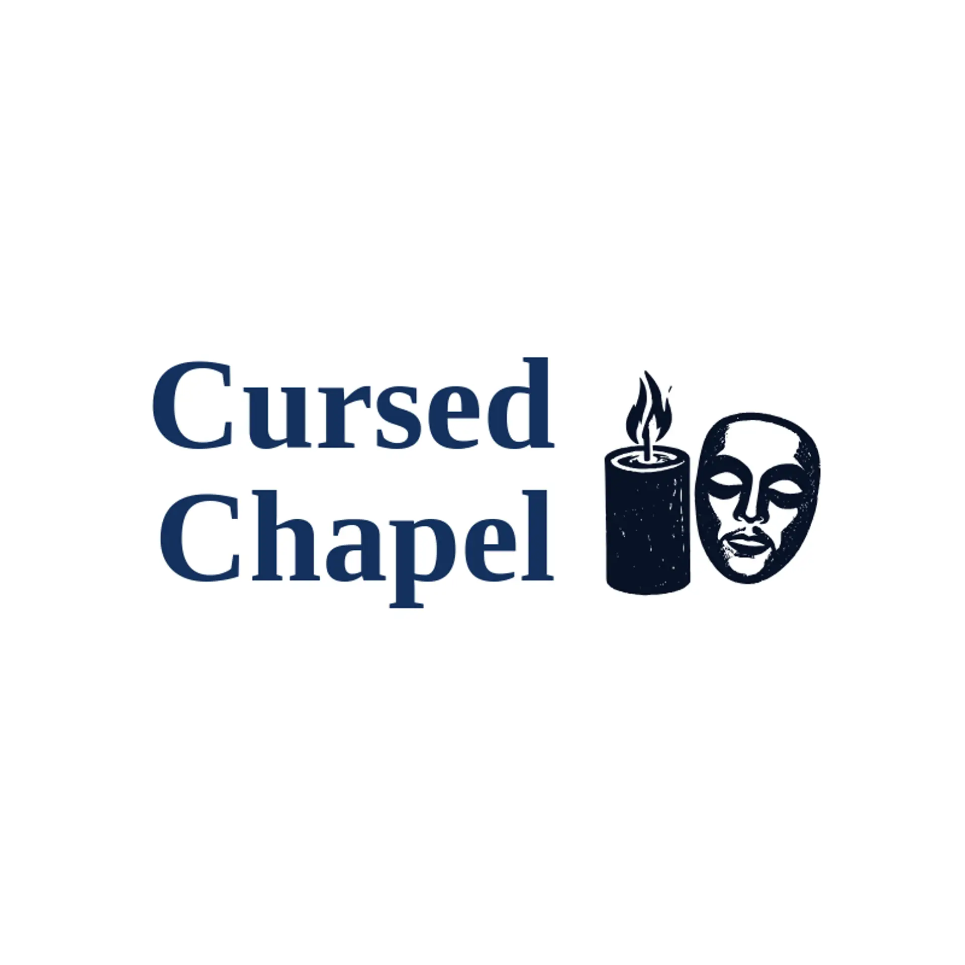 Cursed Chapel logo for horror
